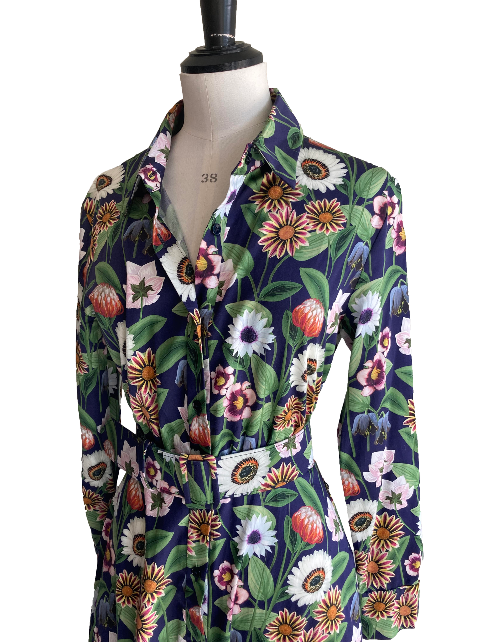 Cotton Floral Maxi Dress