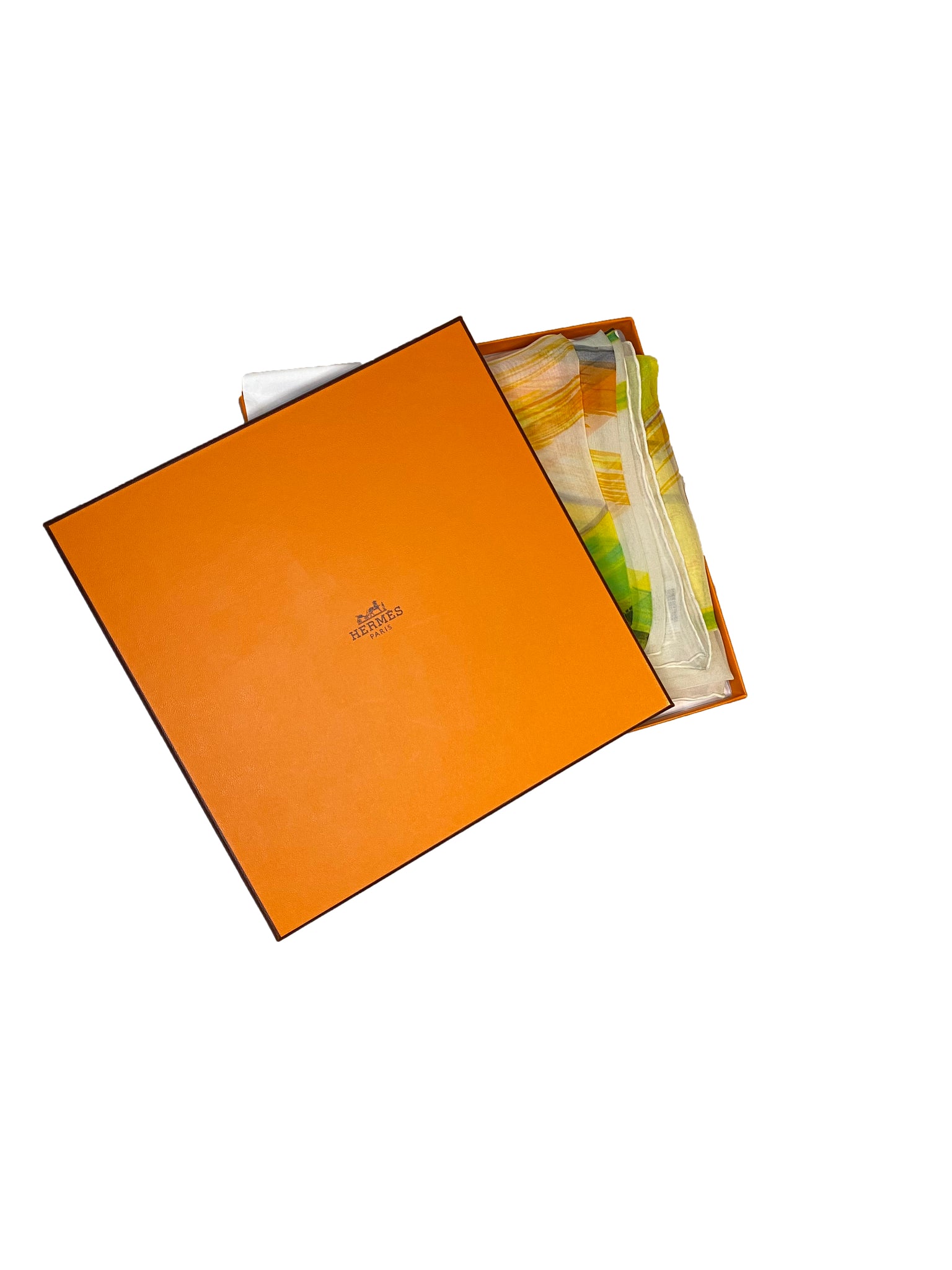 La Tour Eiffel S'envole Chiffon Silk Shawl