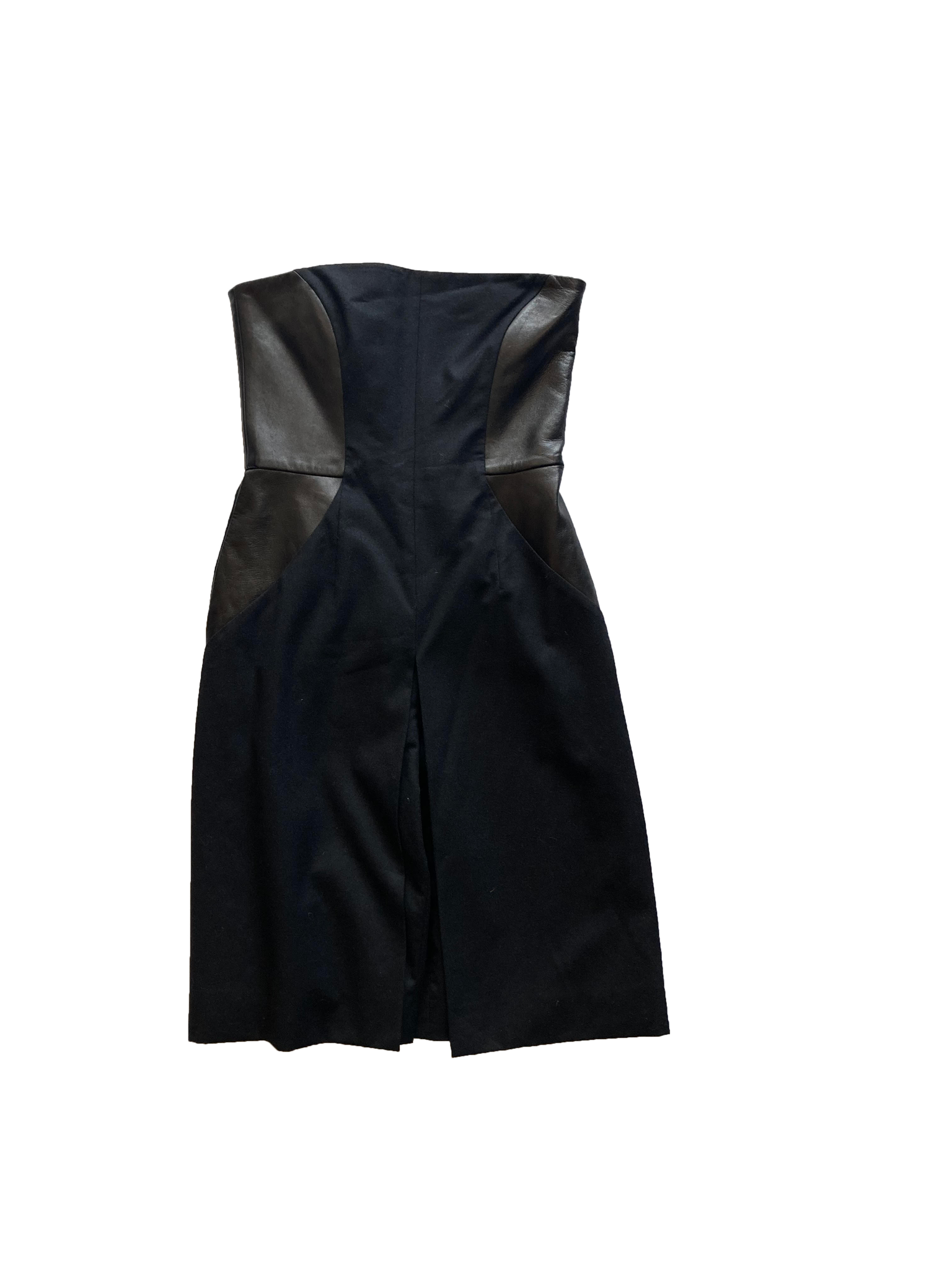 Vintage Wool and Leather Playsuit