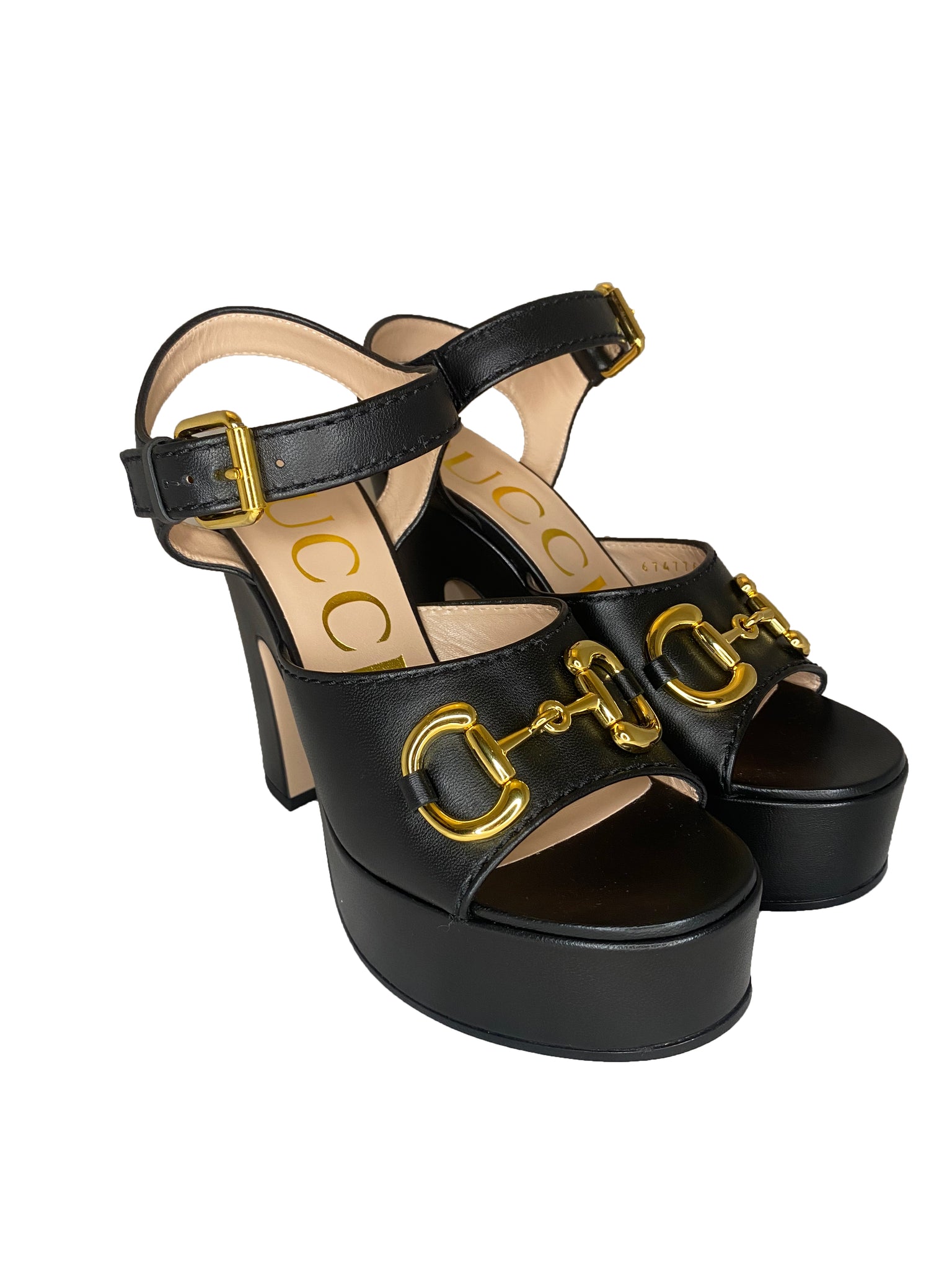 Horsebit Platform Sandals