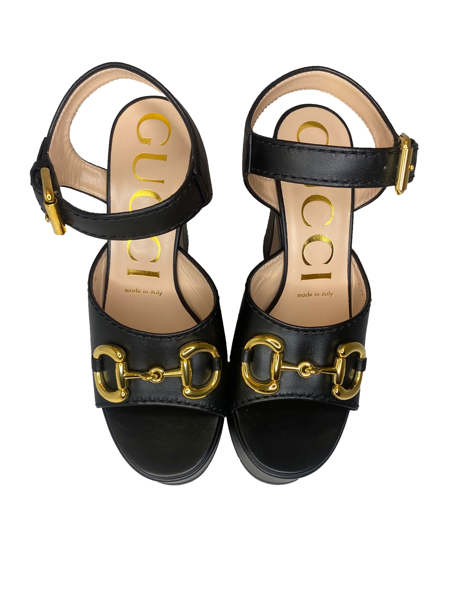 Horsebit Platform Sandals