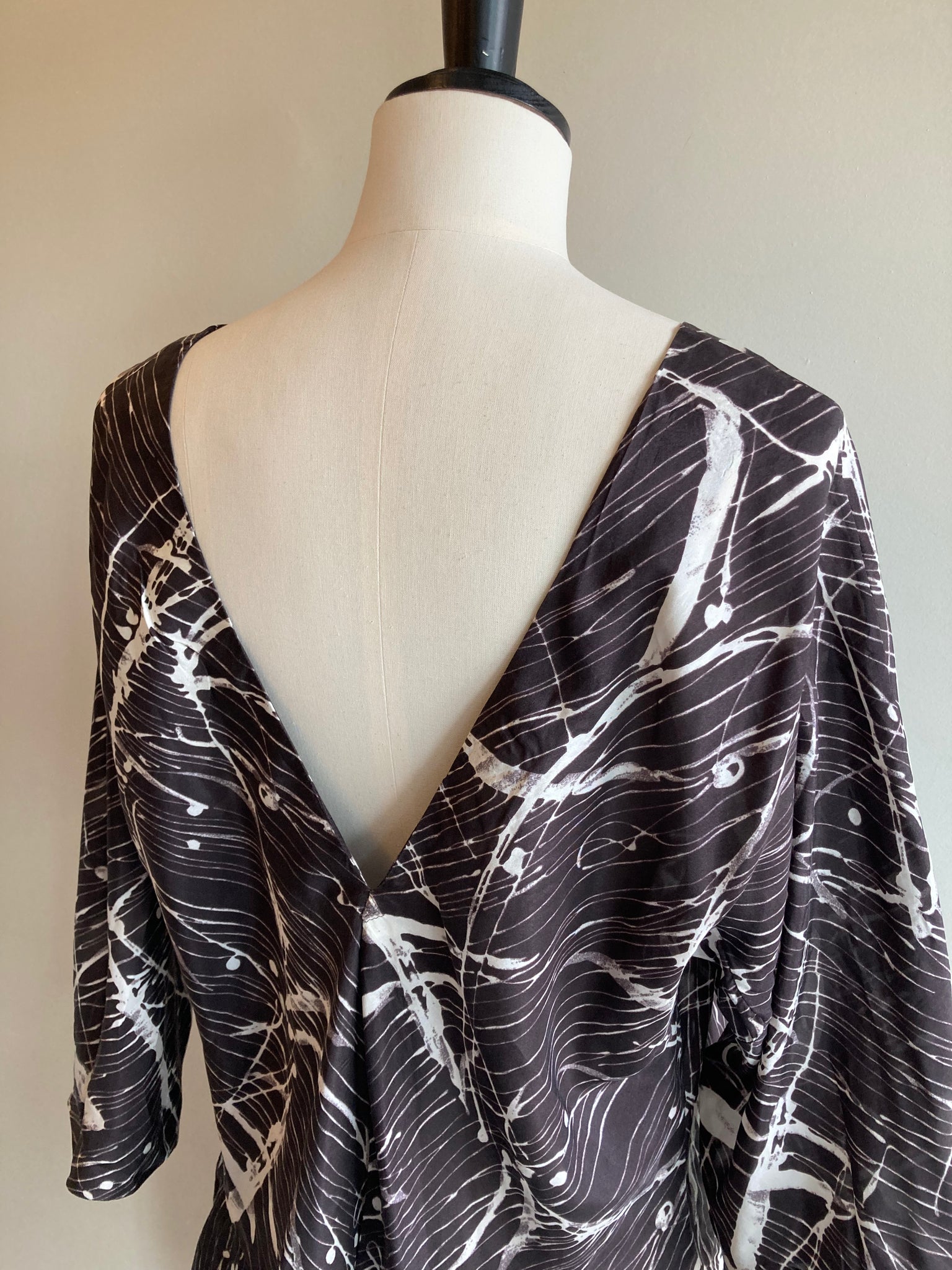 Silk Midi Dress