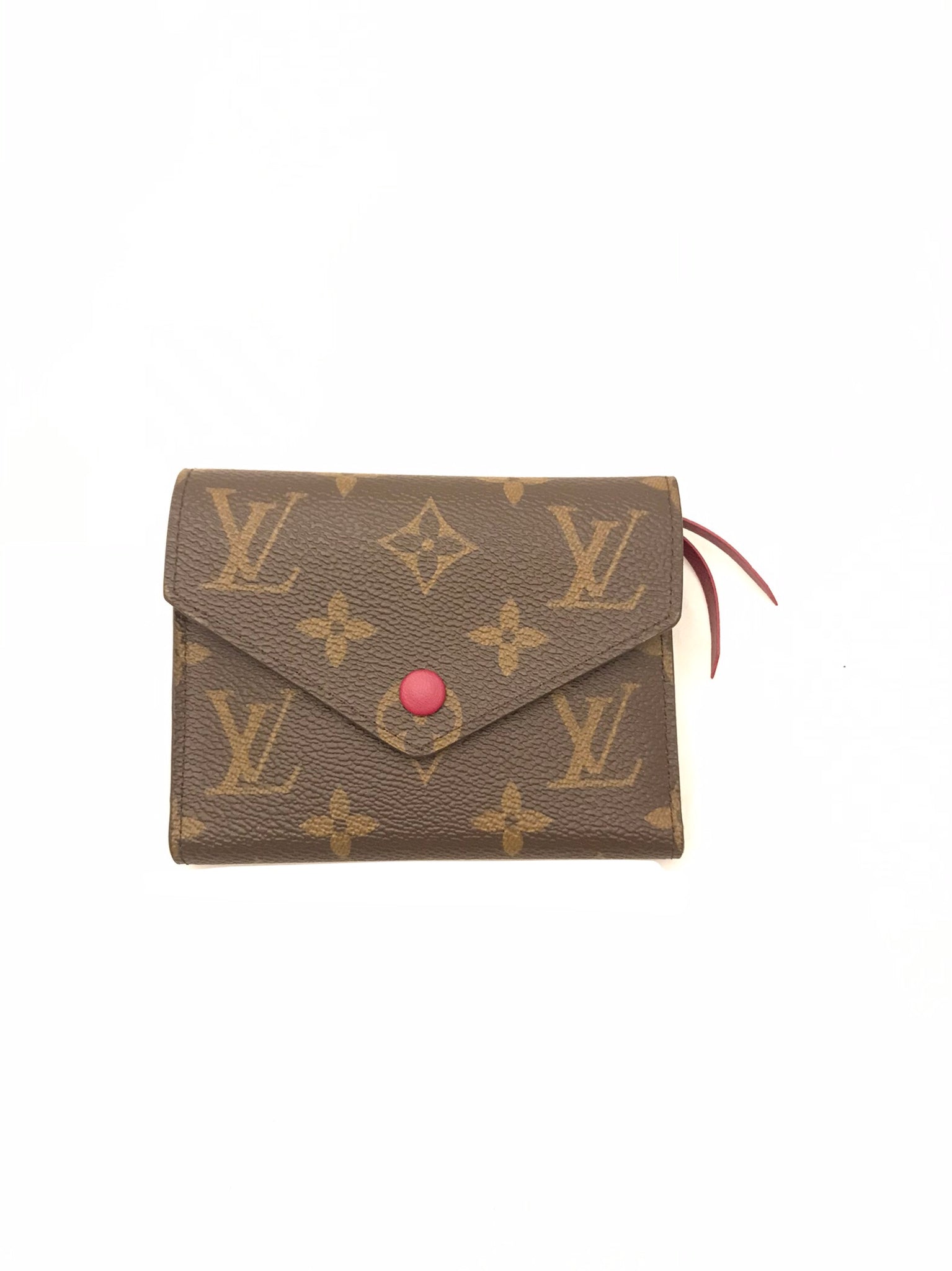 Louis Vuitton Wallet Victorine Monogram Fuchsia Lining - US