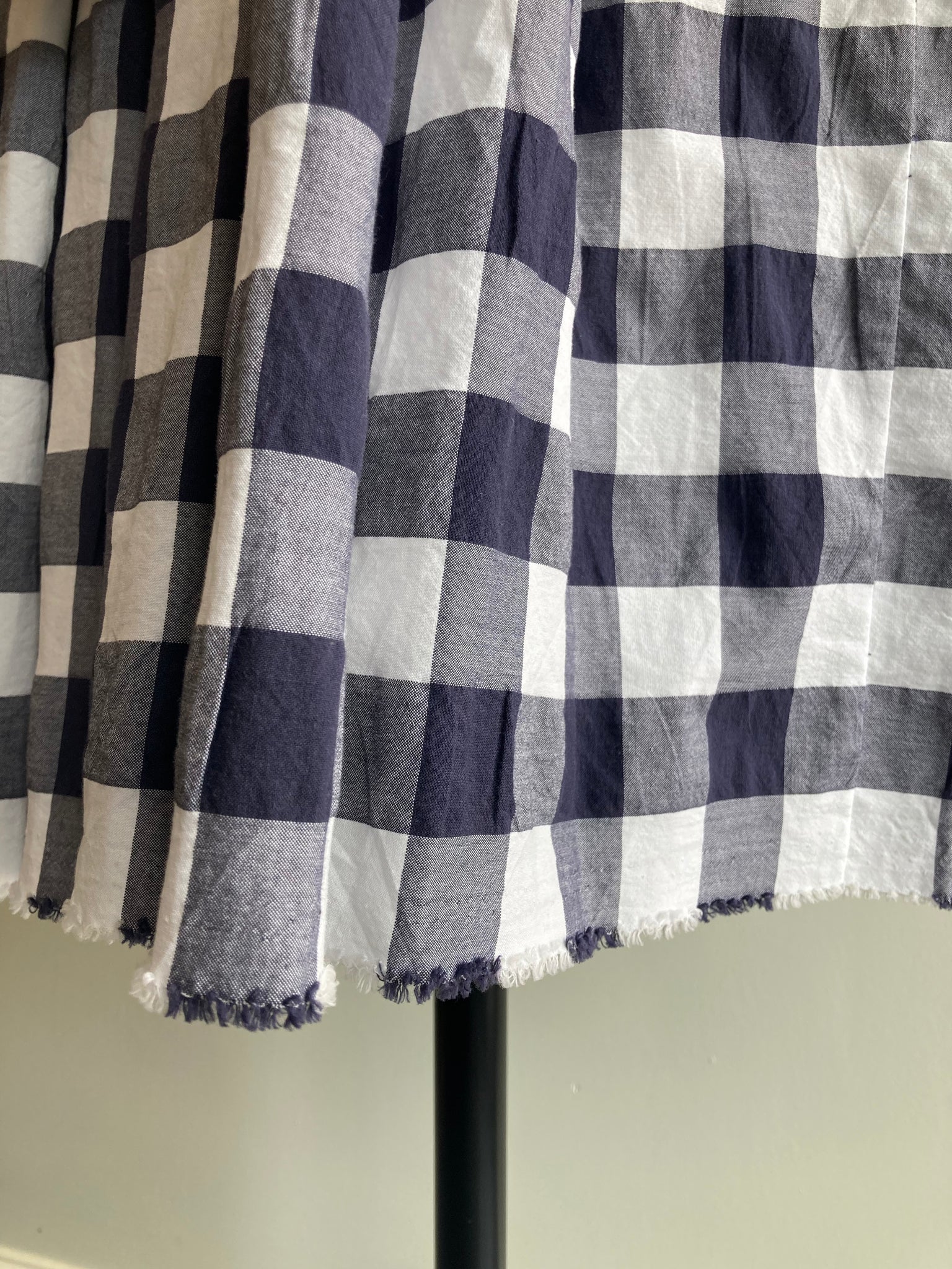 Gingham Cotton Dress