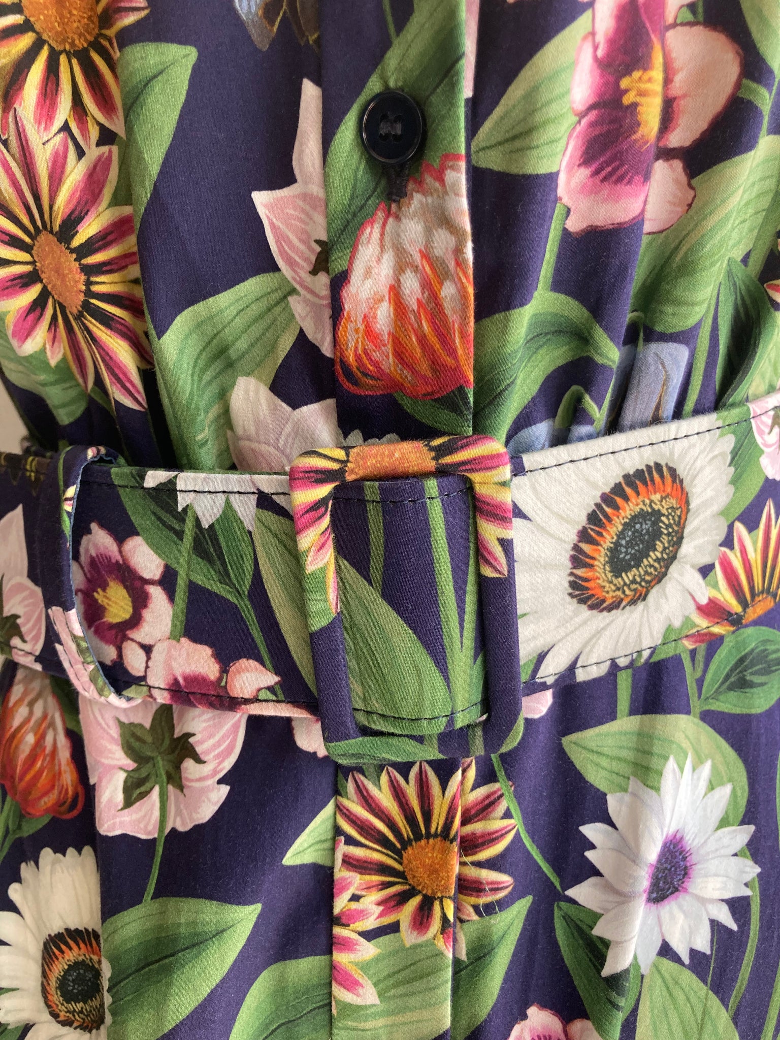 Cotton Floral Maxi Dress