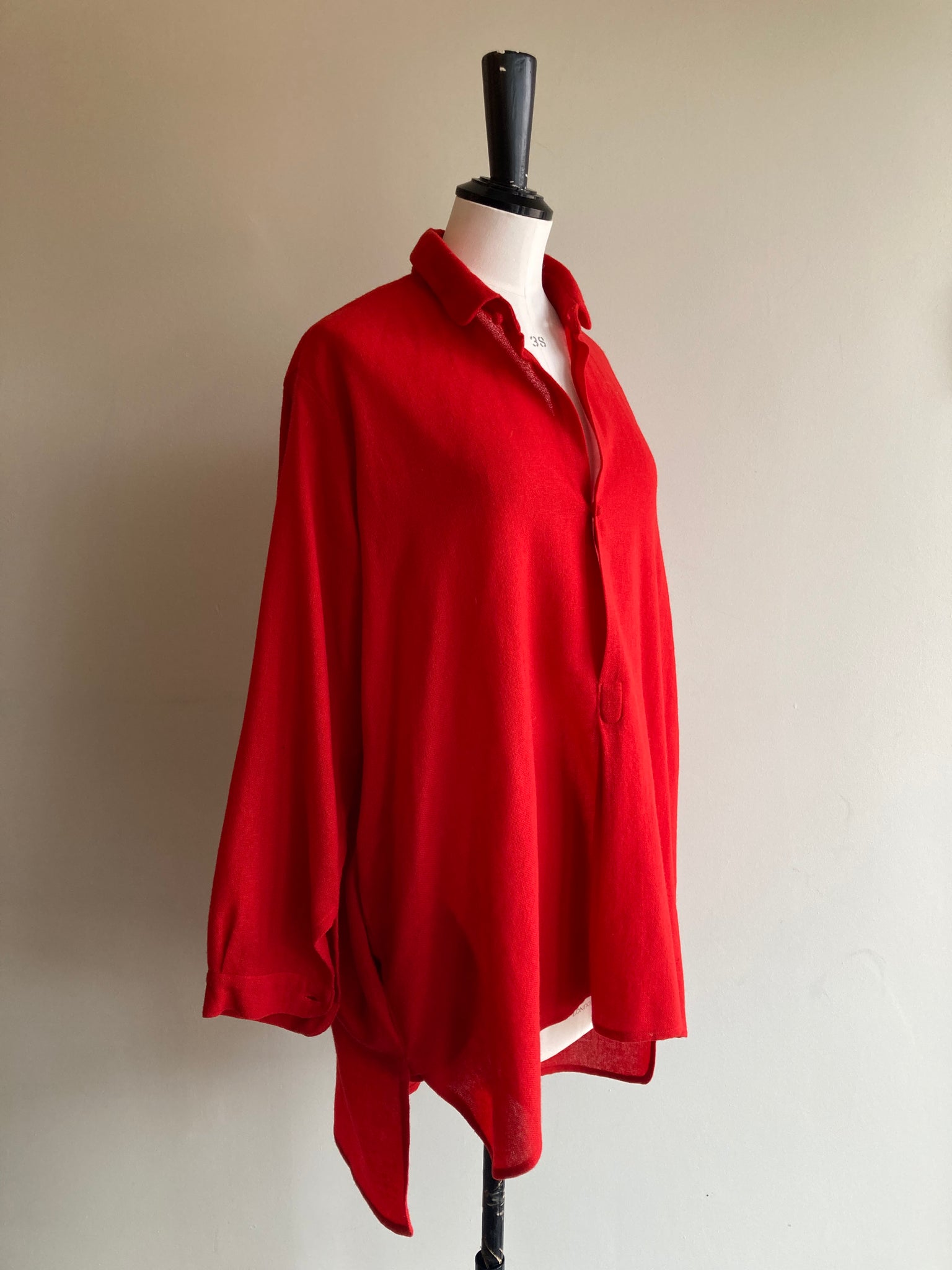 Wool Tunic Top