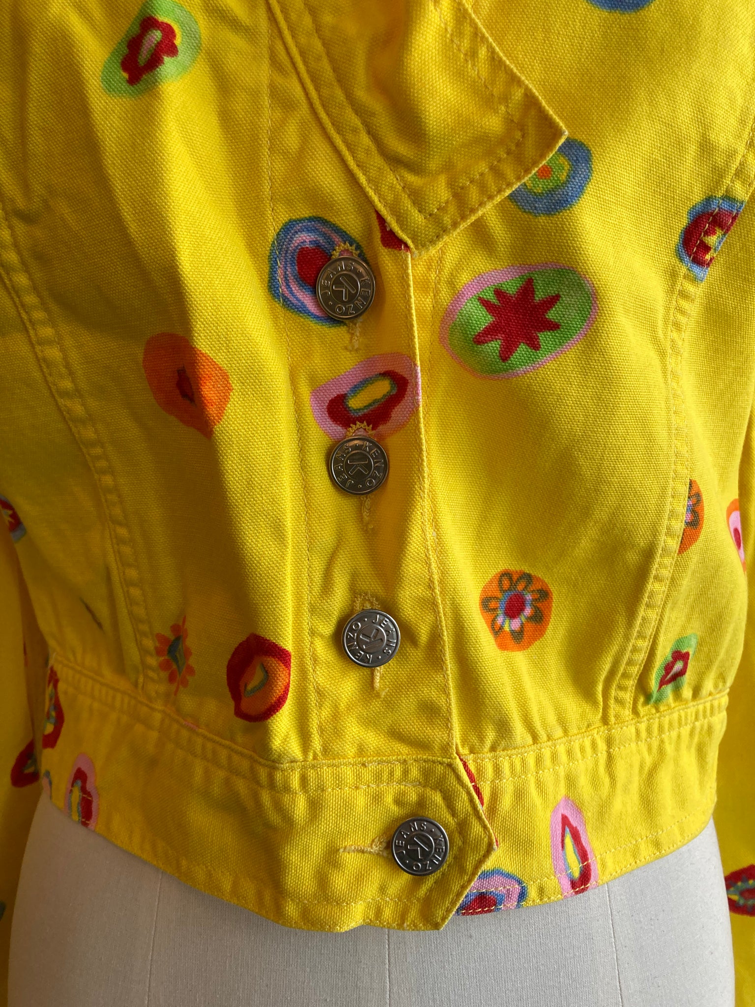 Vintage Cotton Floral Jacket