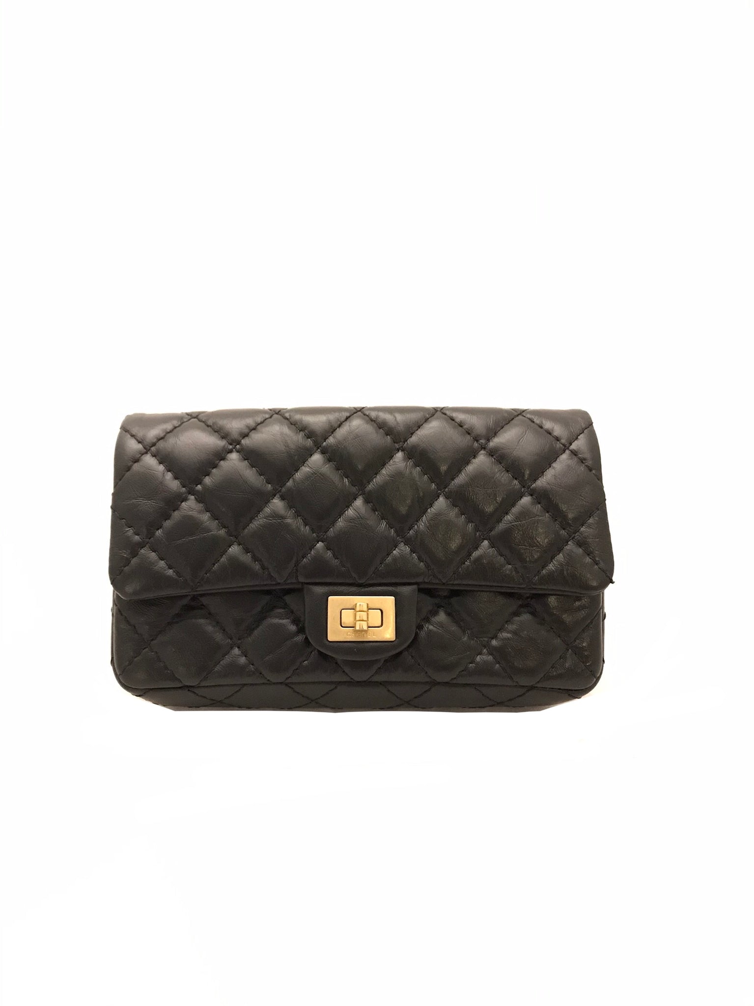 Quilted Leather Re Issue 2.55 Belt Bag