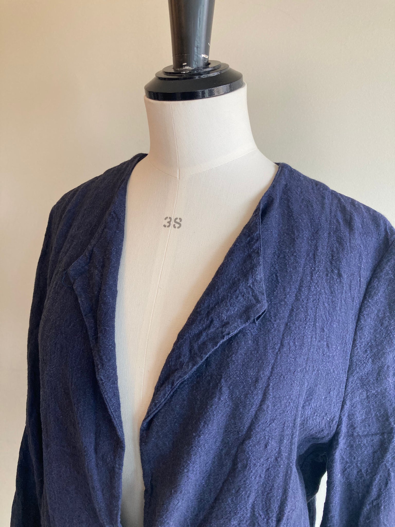 Linen Long Sleeve Jacket