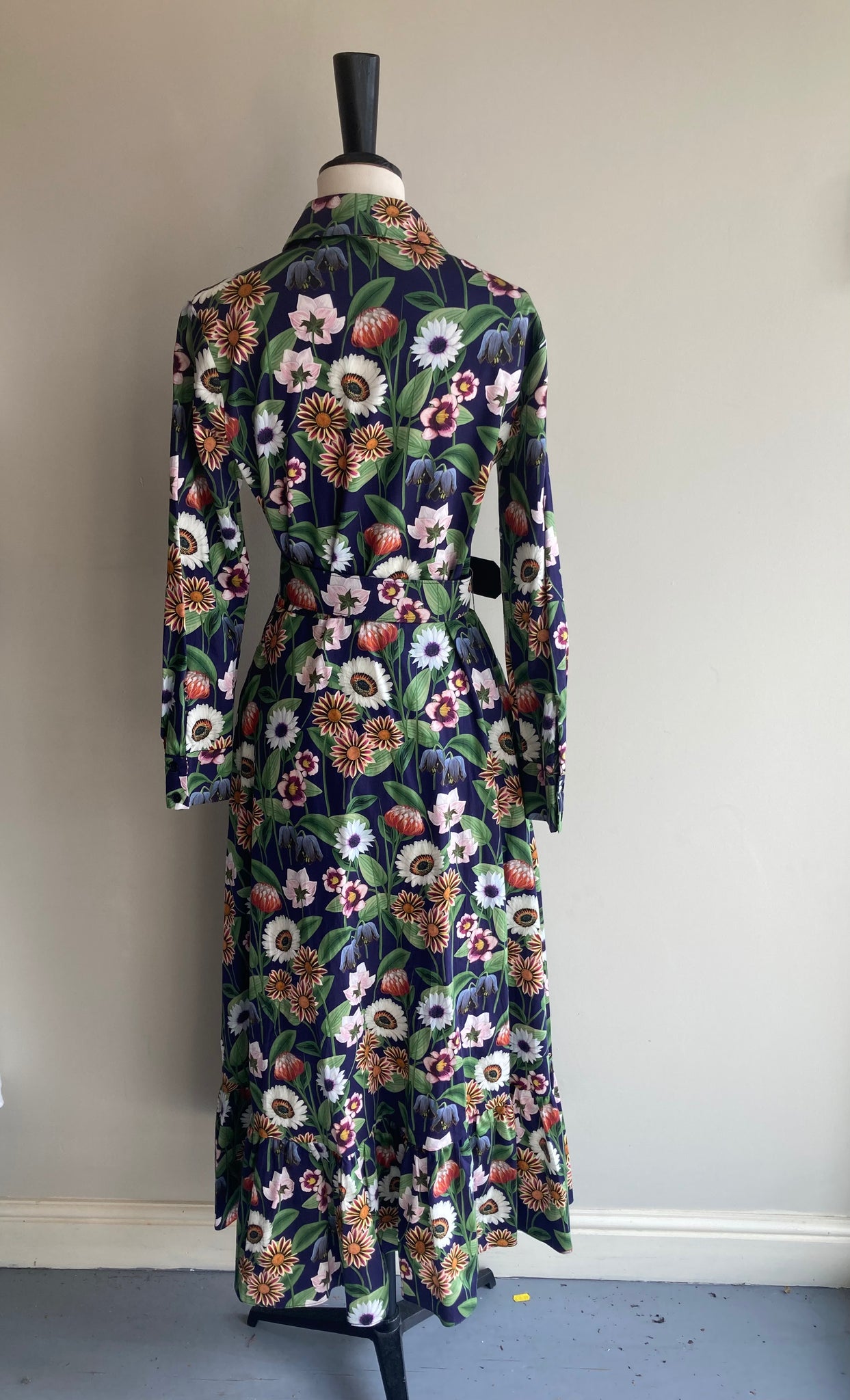 Cotton Floral Maxi Dress