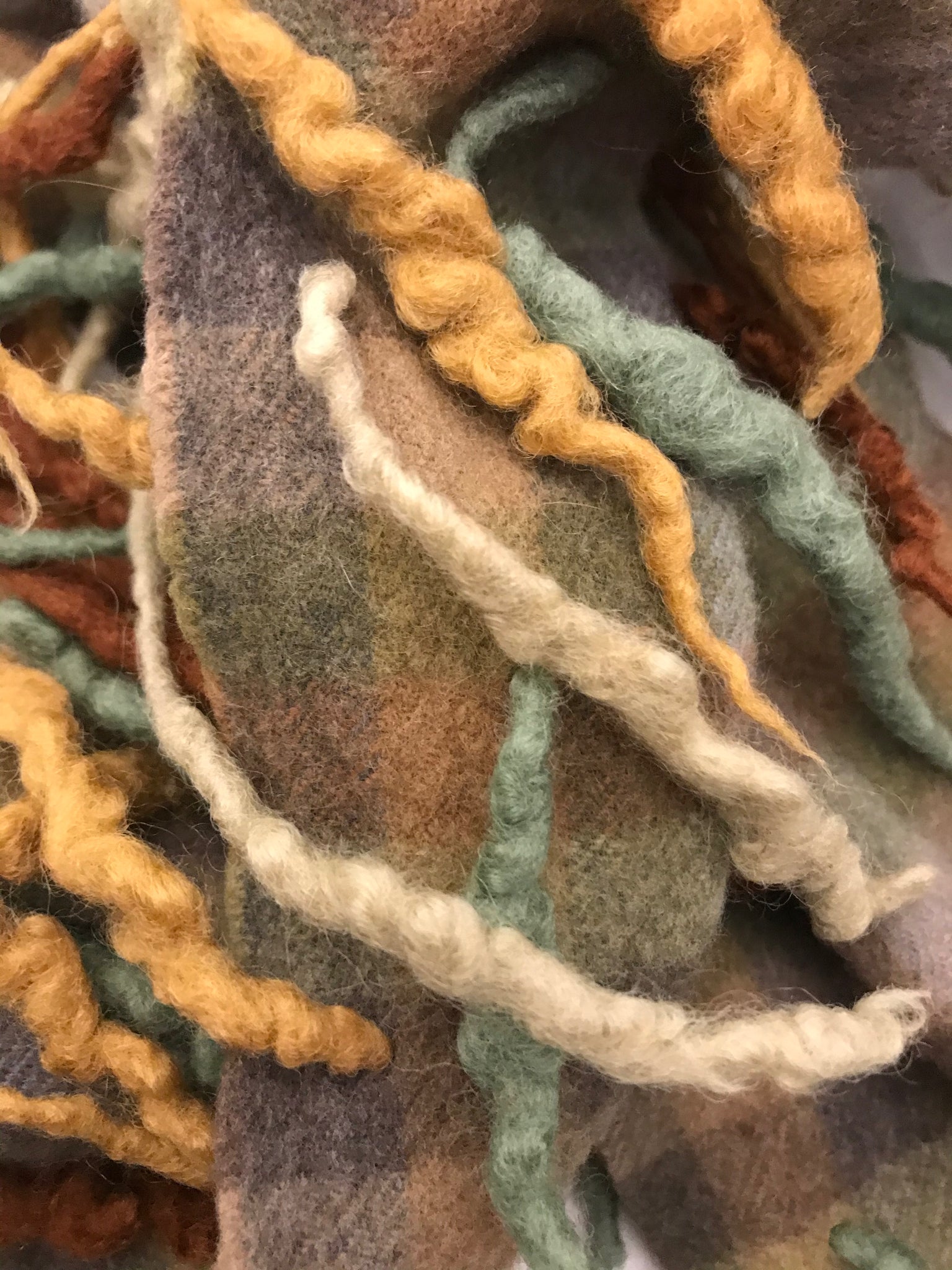 Wool/Angora Scarf