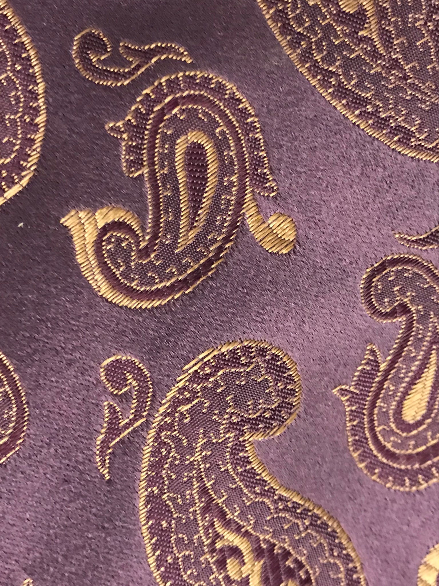 Paisley Pattern Silk Tie