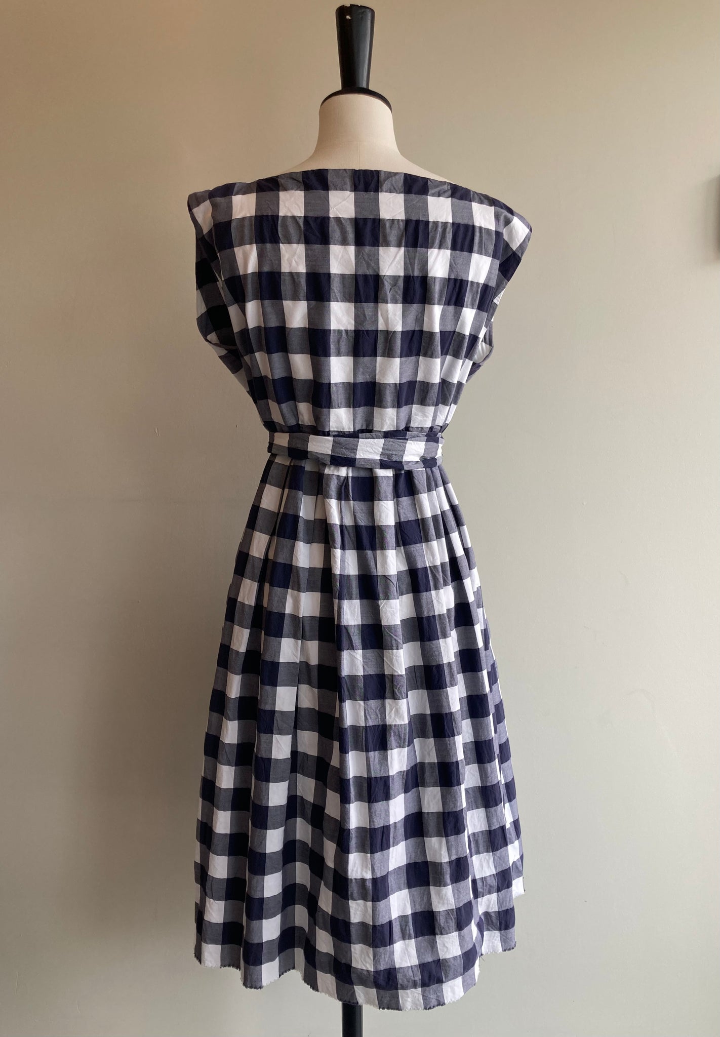 Gingham Cotton Dress