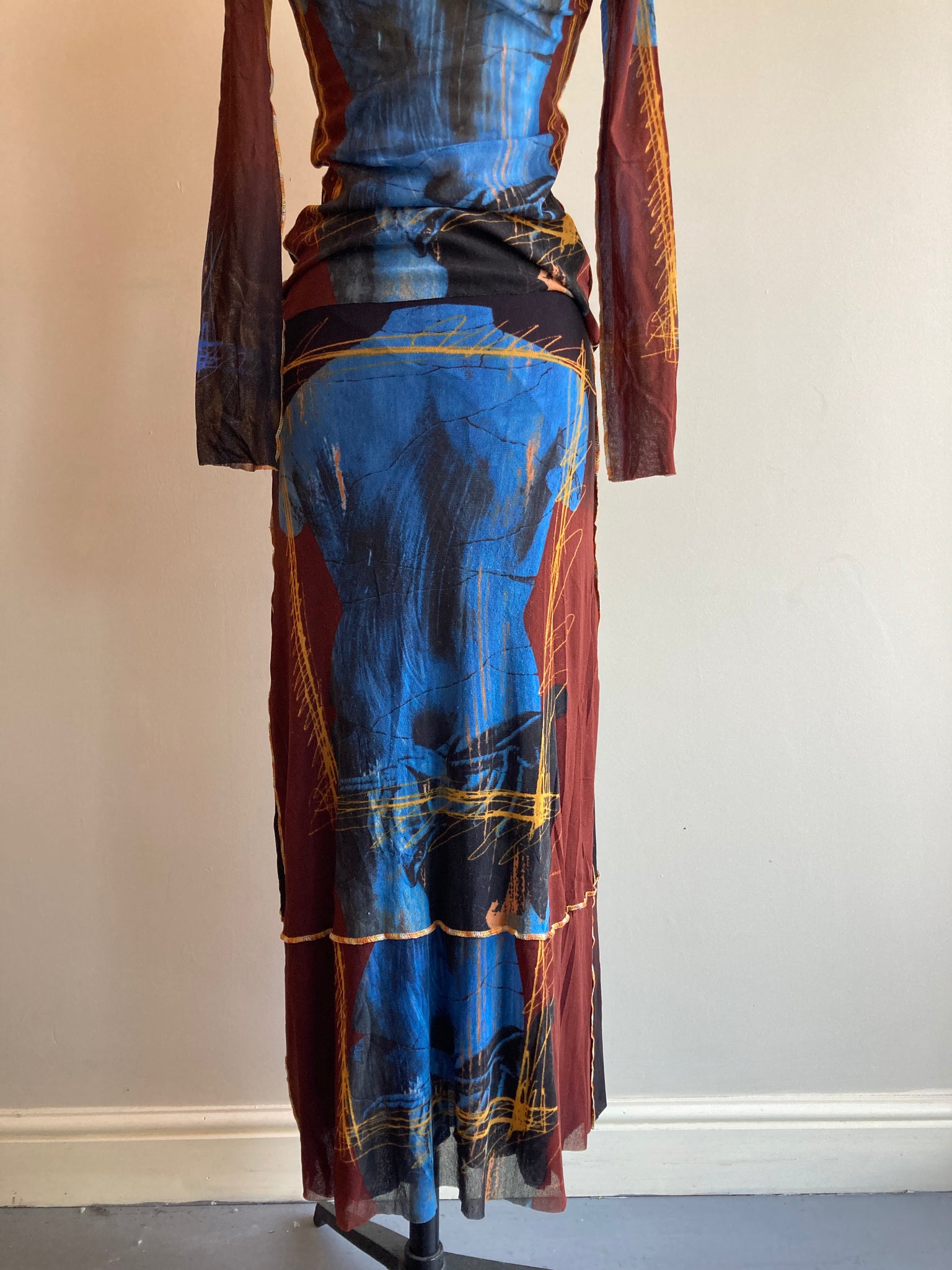 Vintage Venus De Milo Mesh Two Piece