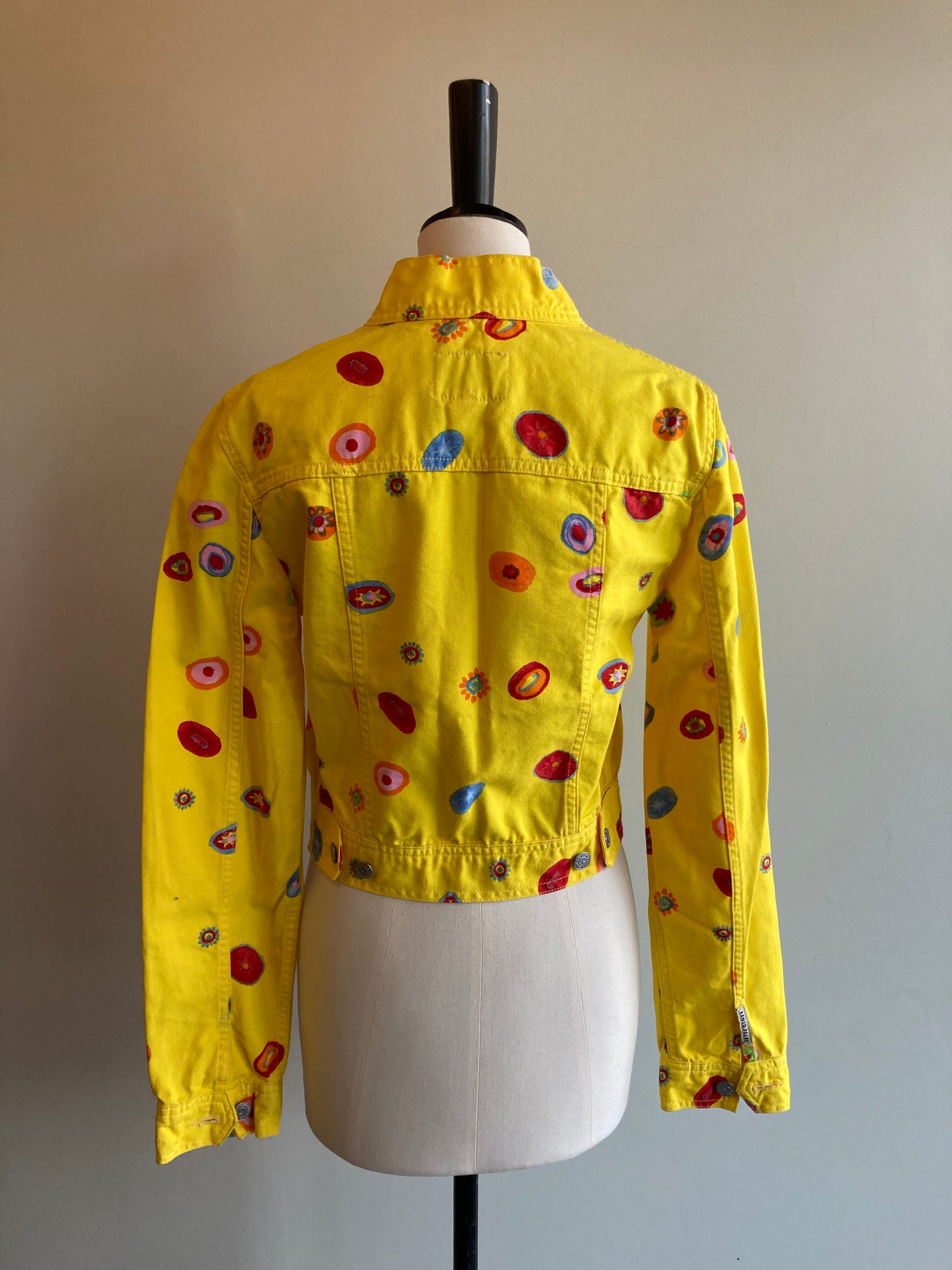 Vintage Cotton Floral Jacket