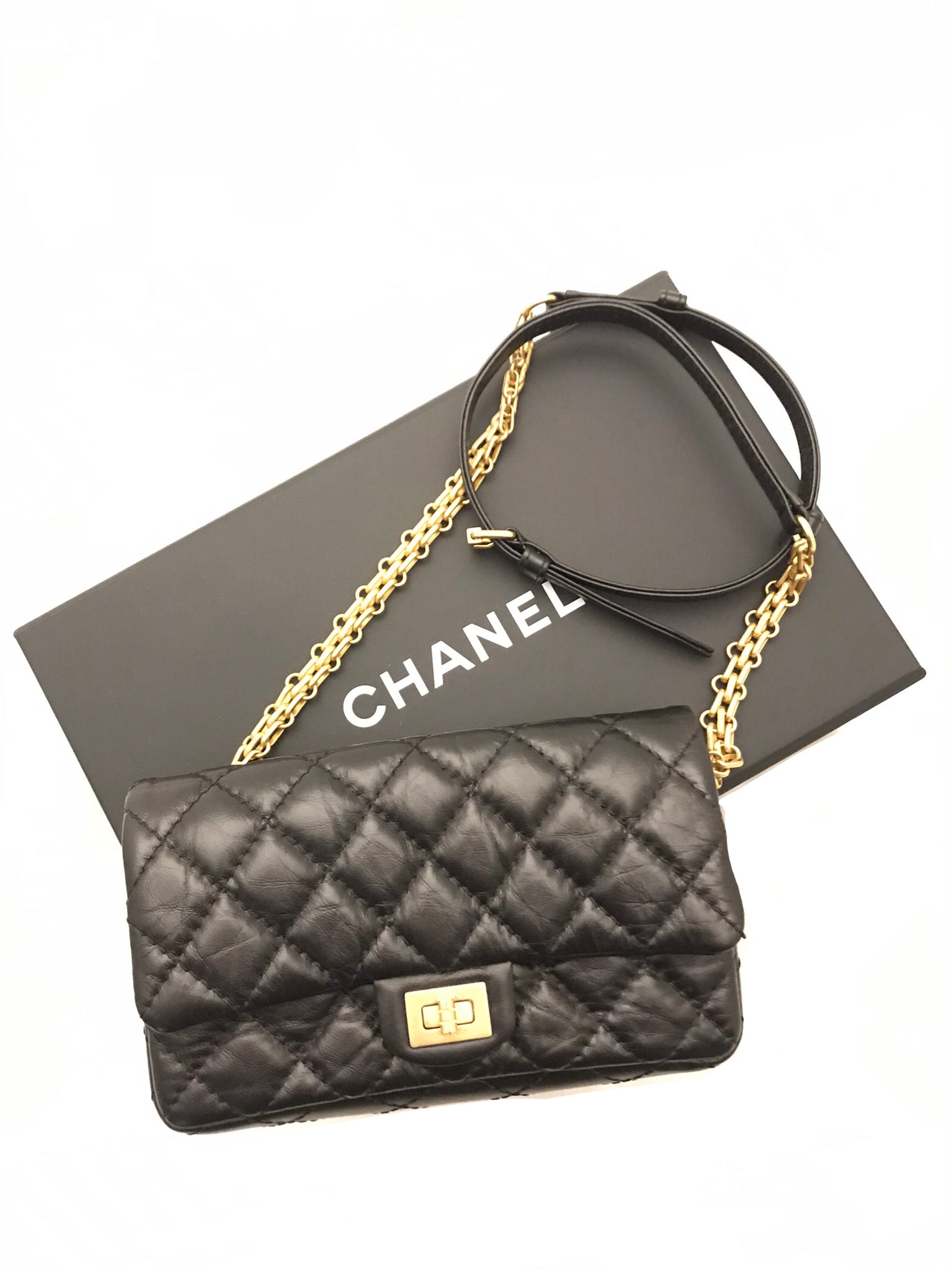 Quilted Leather Re Issue 2.55 Belt Bag