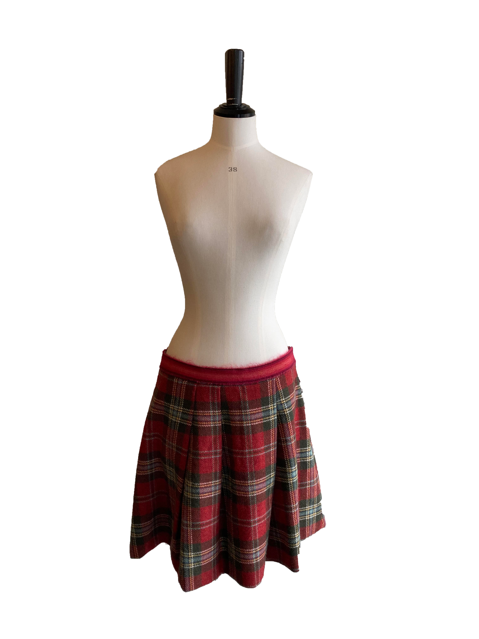 Wool Mini Skirt