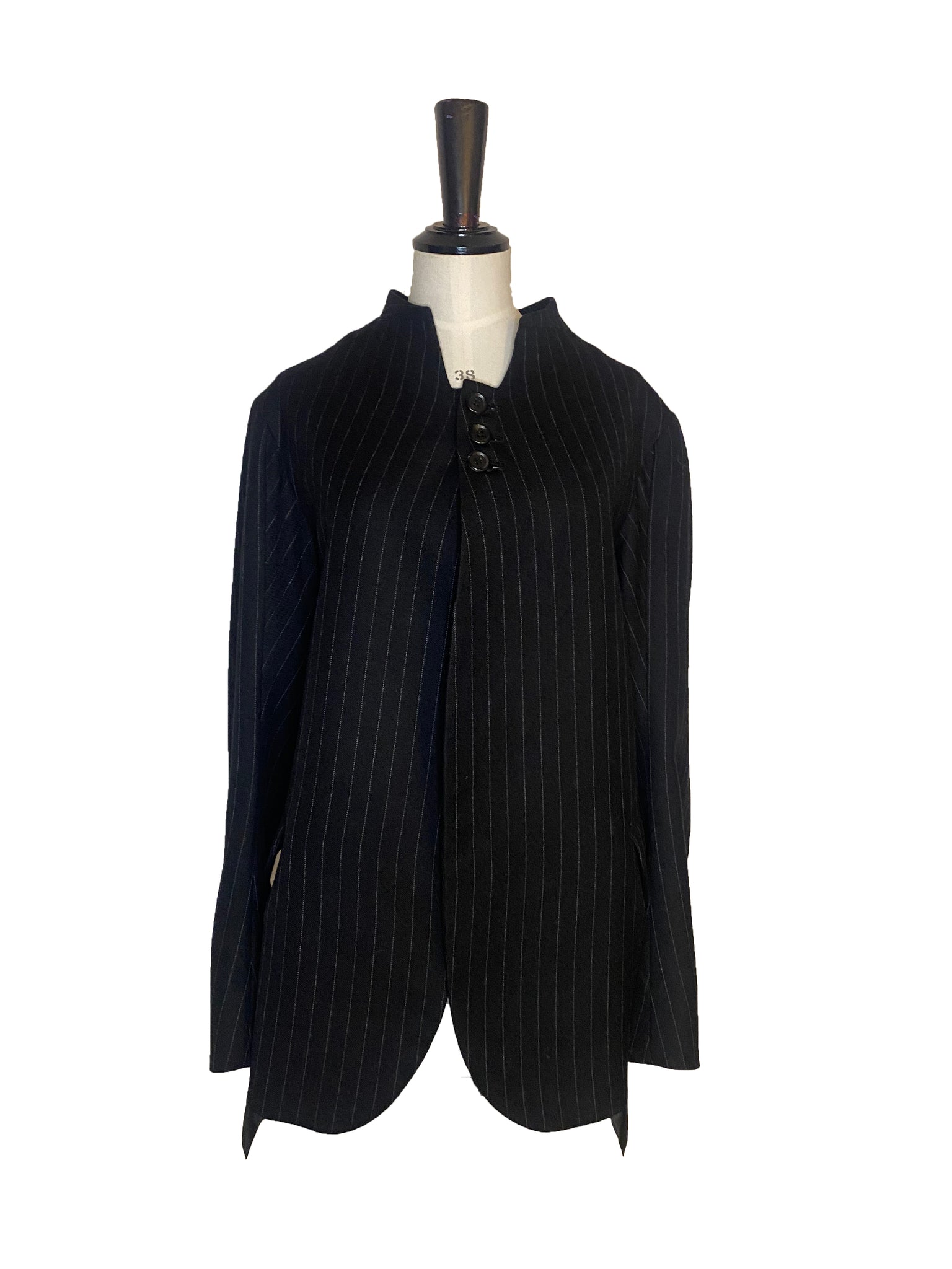 Pinstriped Wool Jacket