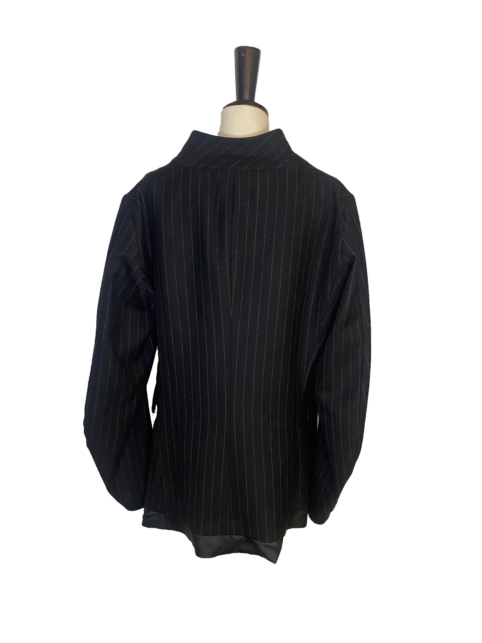 Pinstriped Wool Jacket