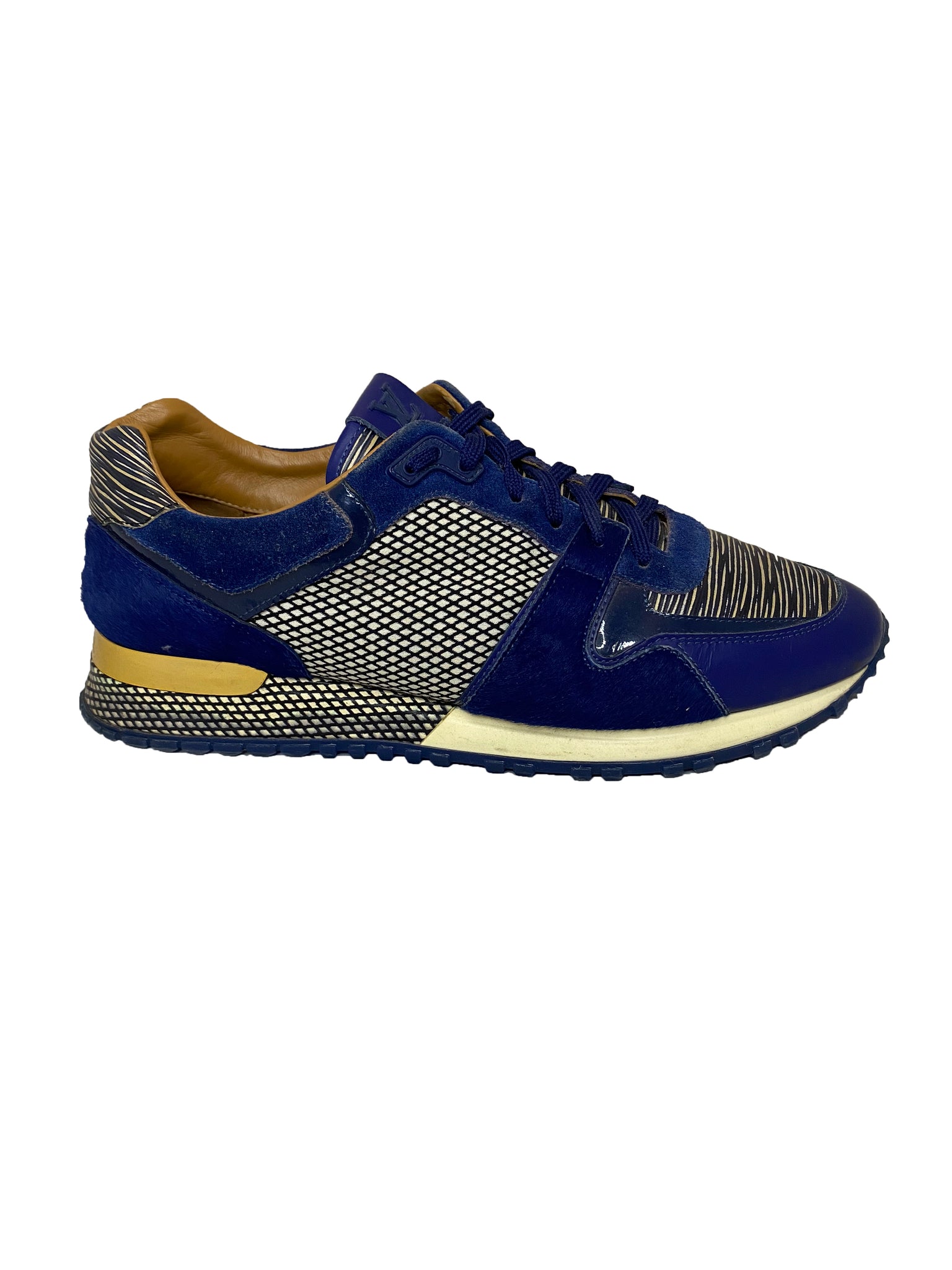 Suede and Ponyskin Sneakers