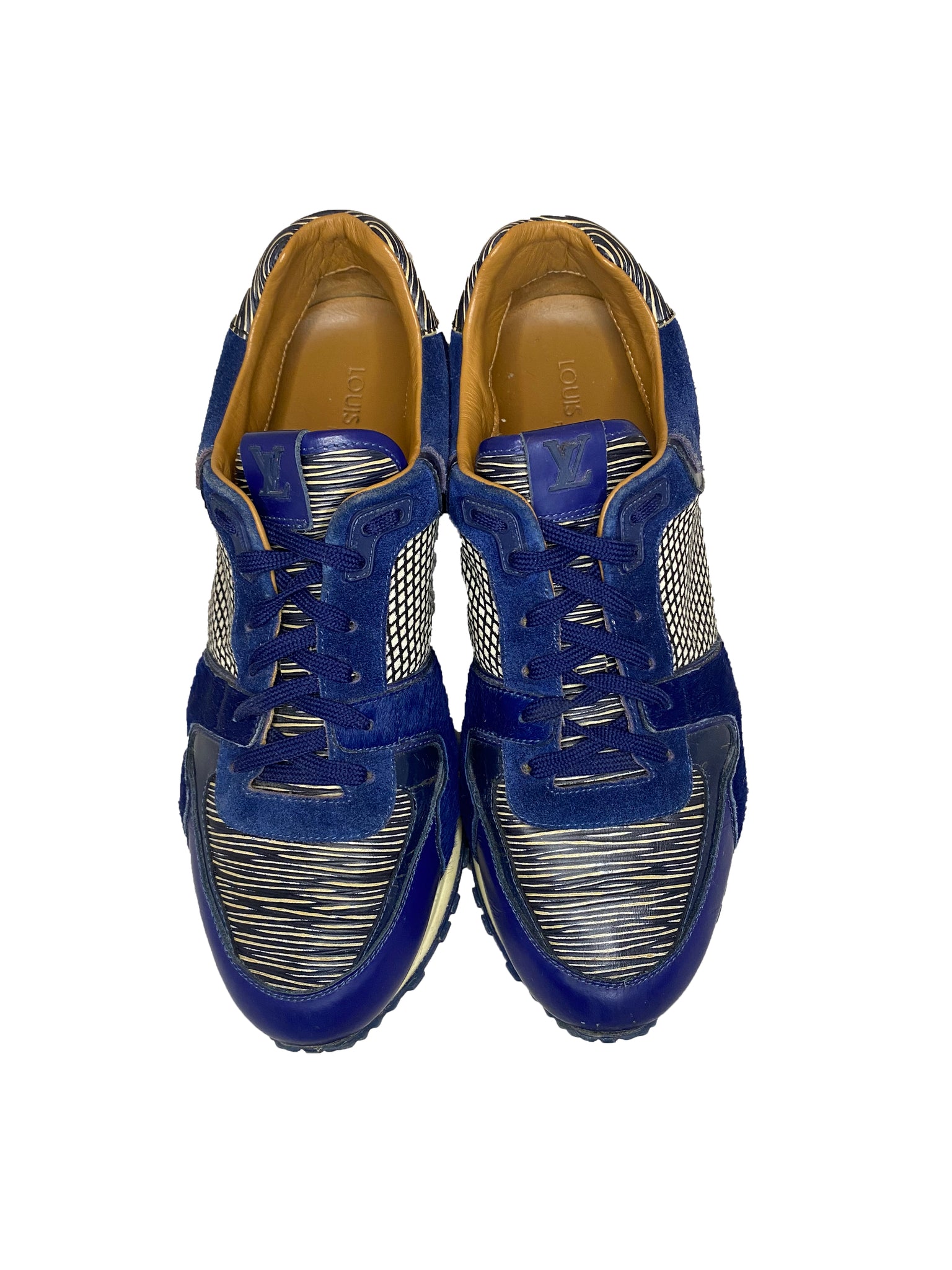Suede and Ponyskin Sneakers