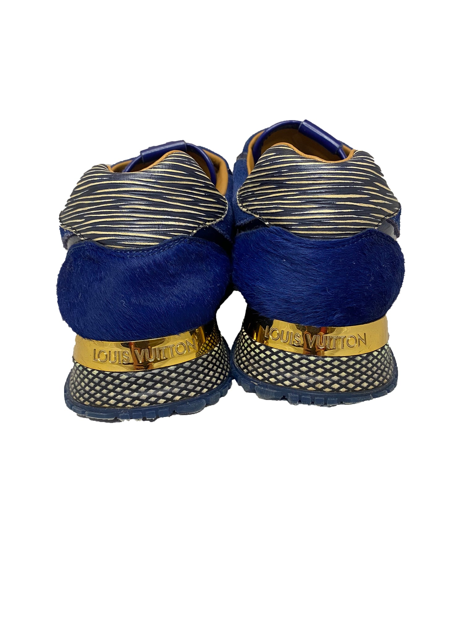 Suede and Ponyskin Sneakers