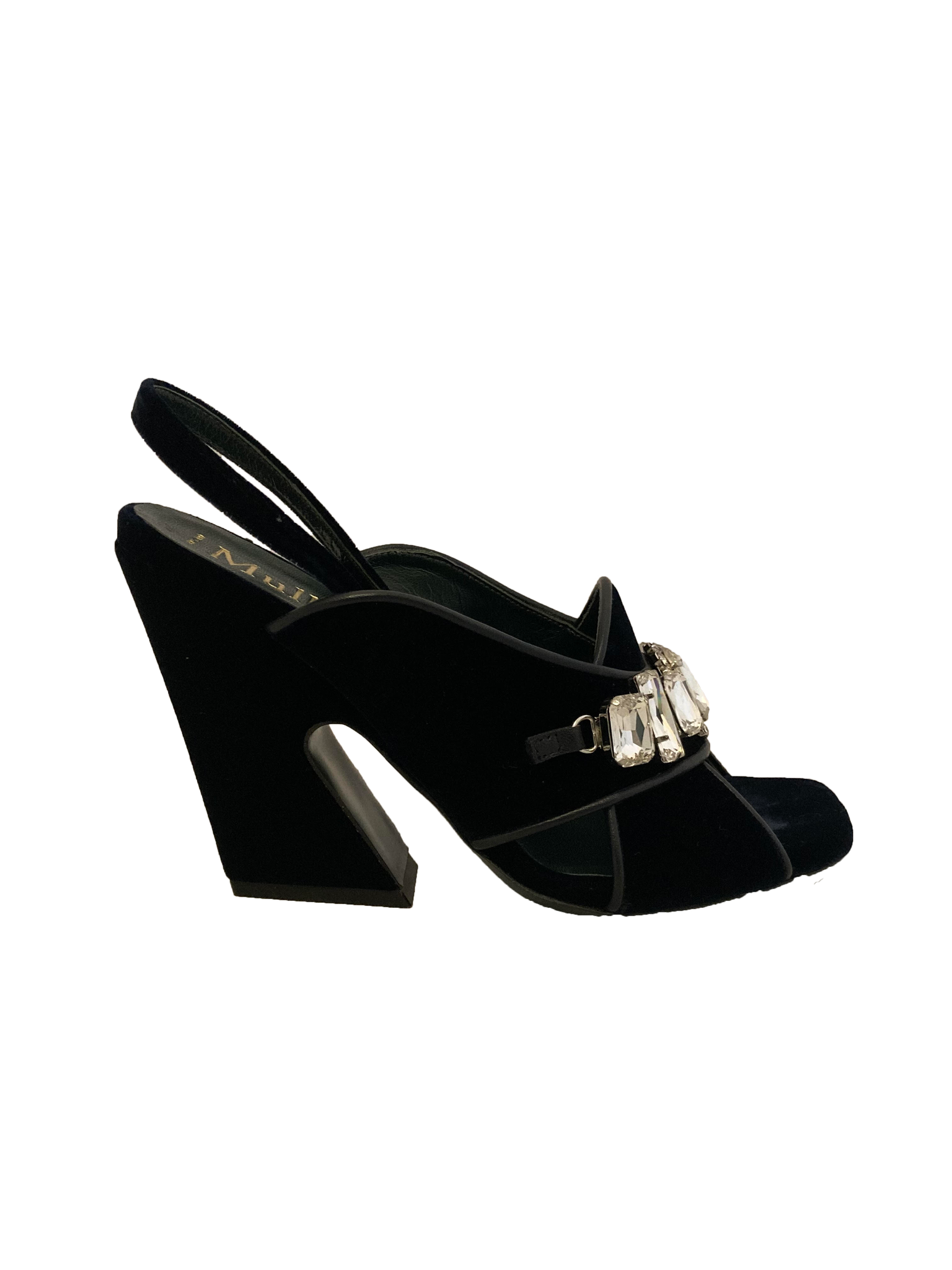 Midnight hot sale velvet heels