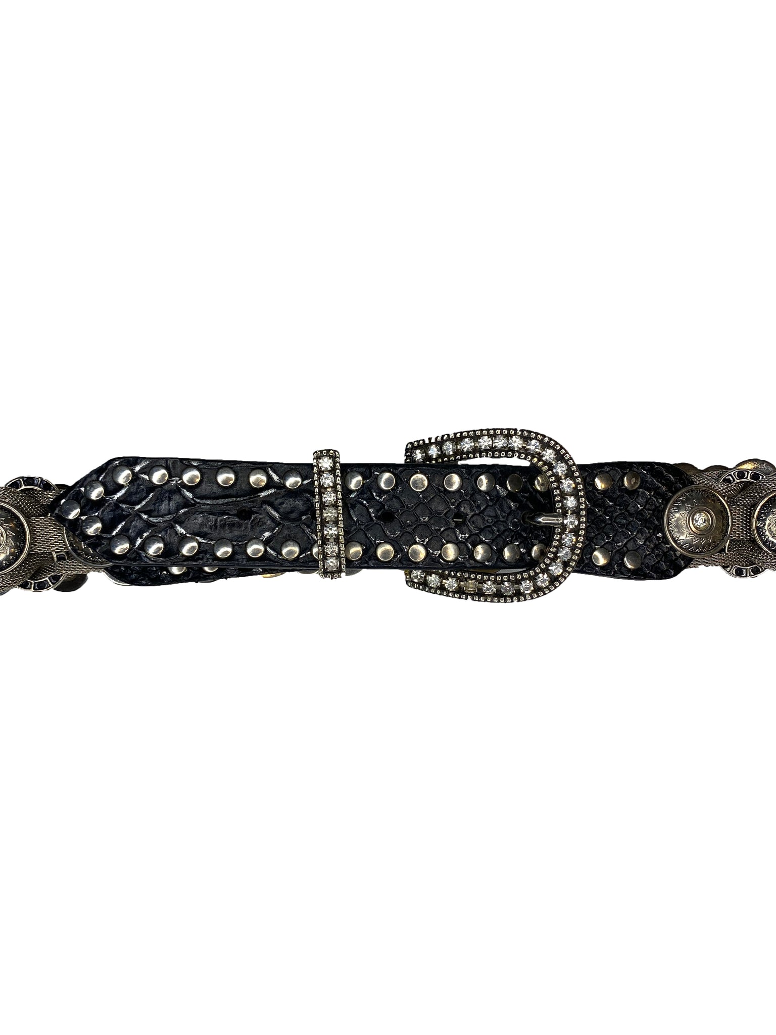 Silver Mesh Belt