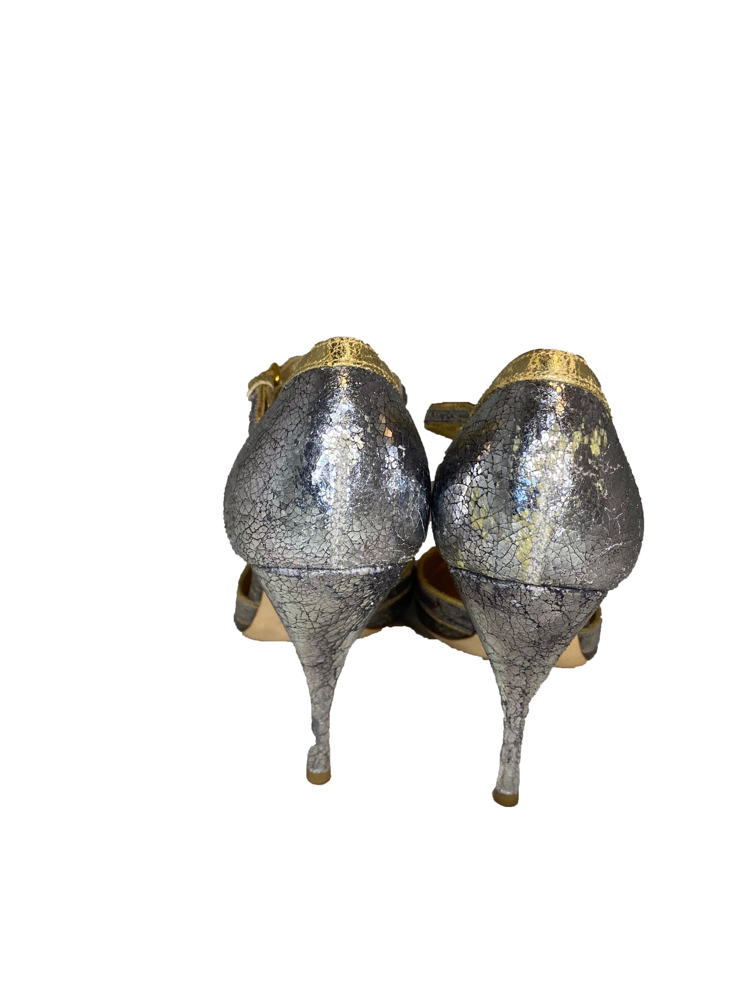 'Deco`'Crackle Glitter Heels