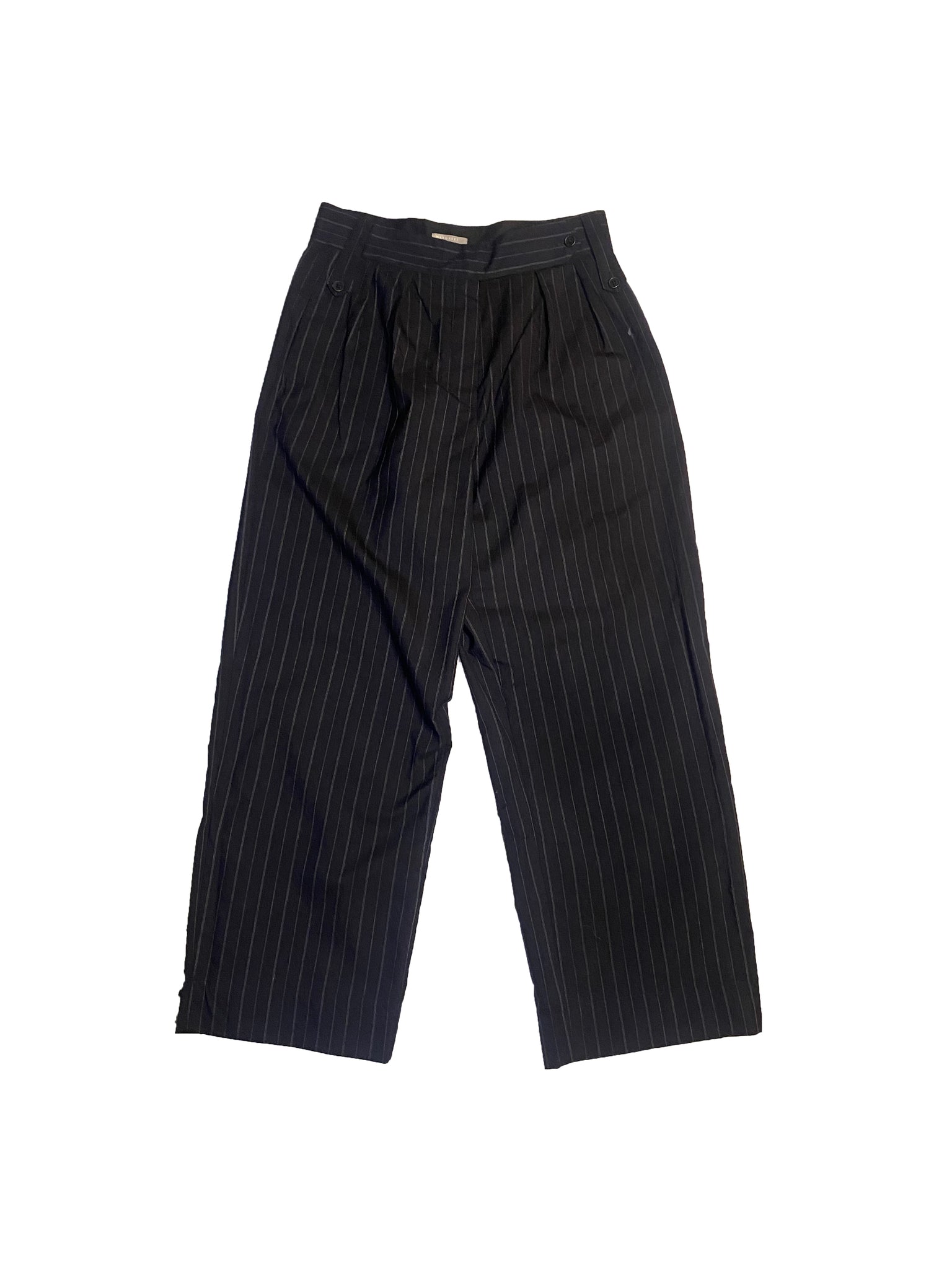 Pinstripe trousers