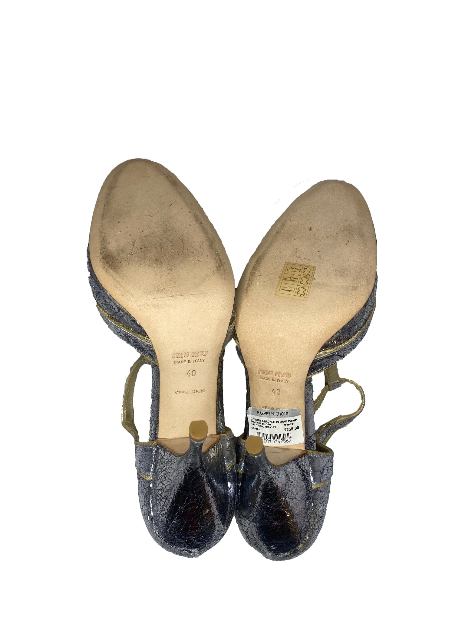 'Deco`'Crackle Glitter Heels