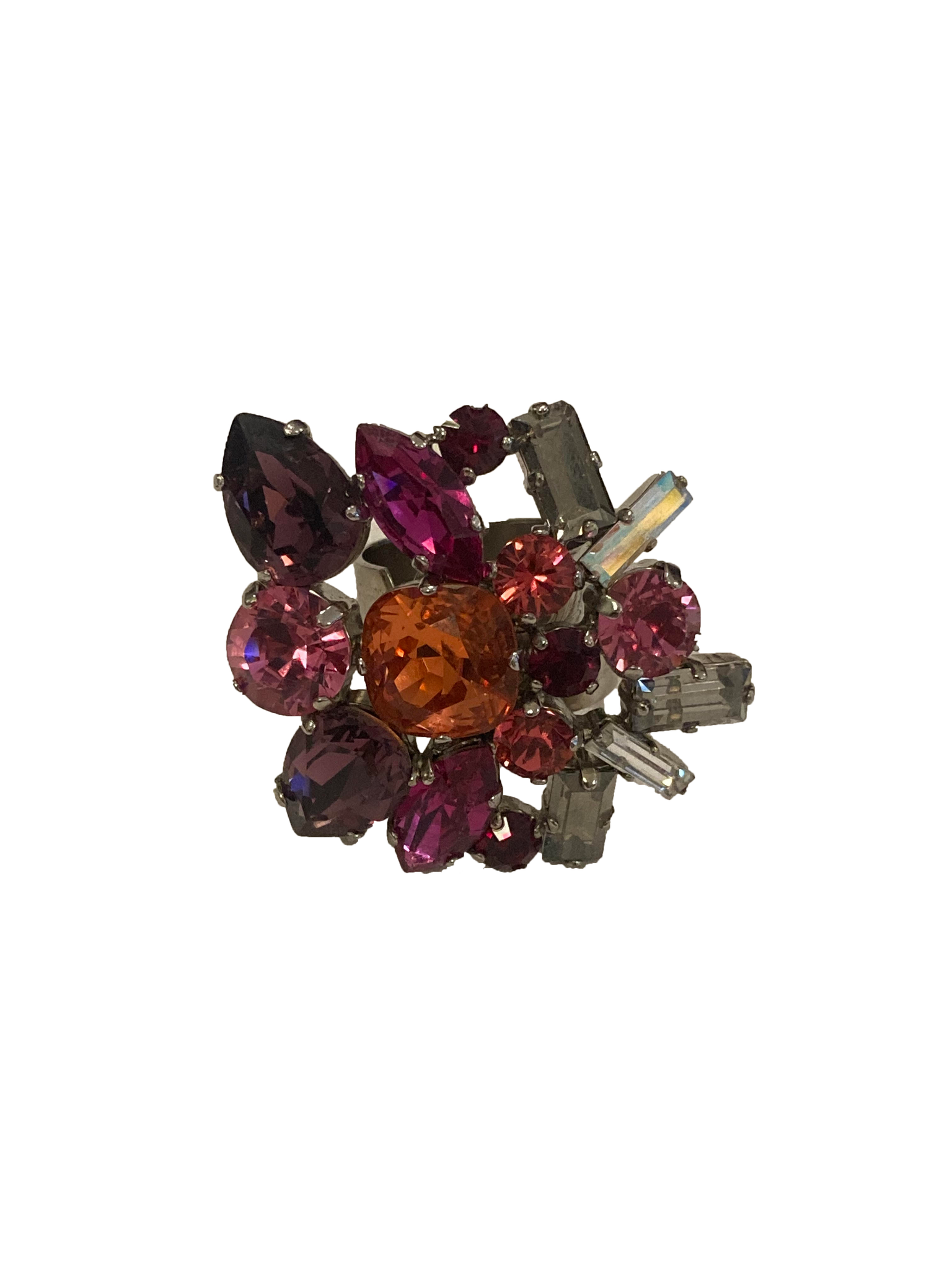 Bejewelled Cluster Ring