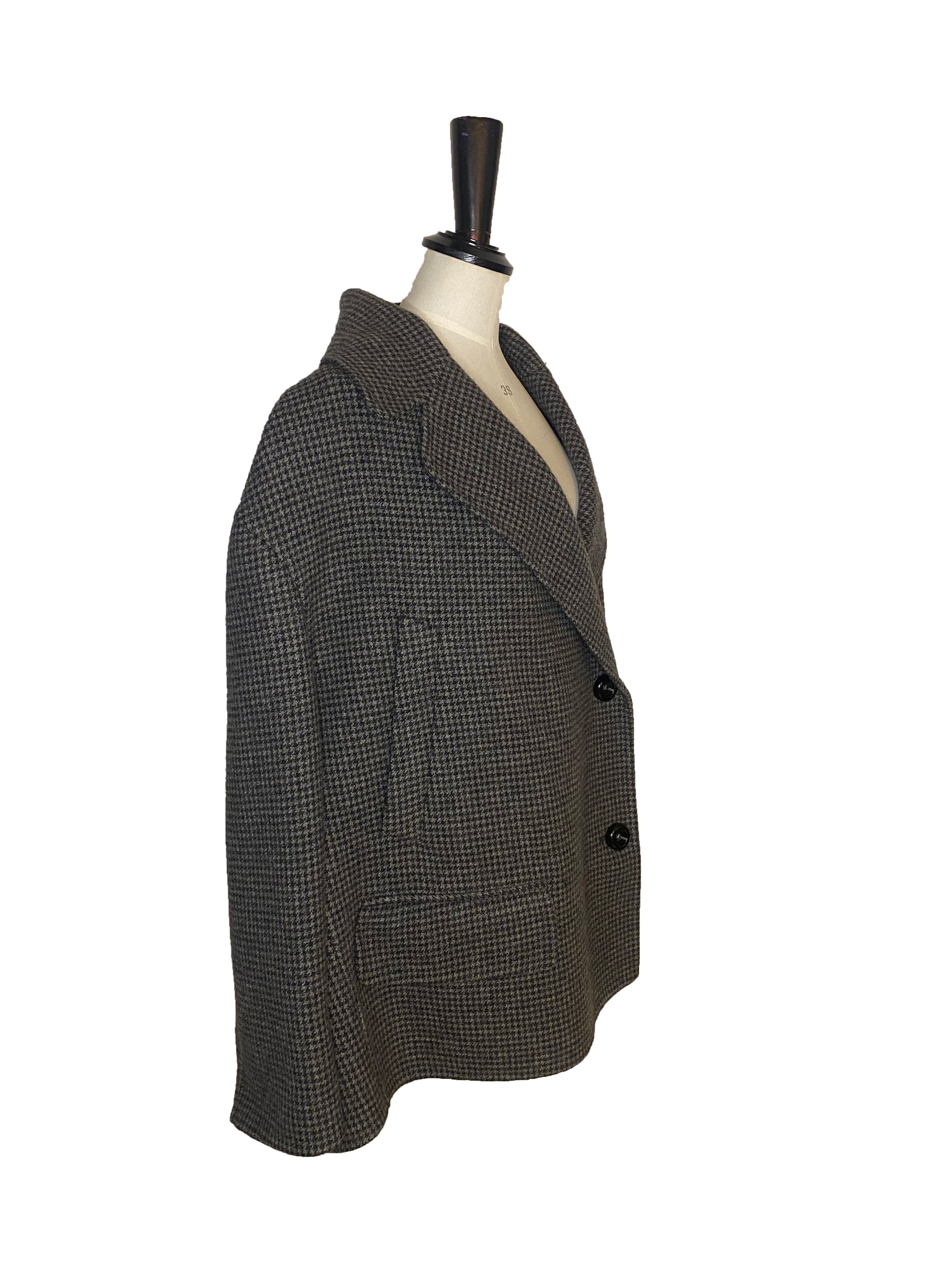 Houndstooth  Wool Jacket
