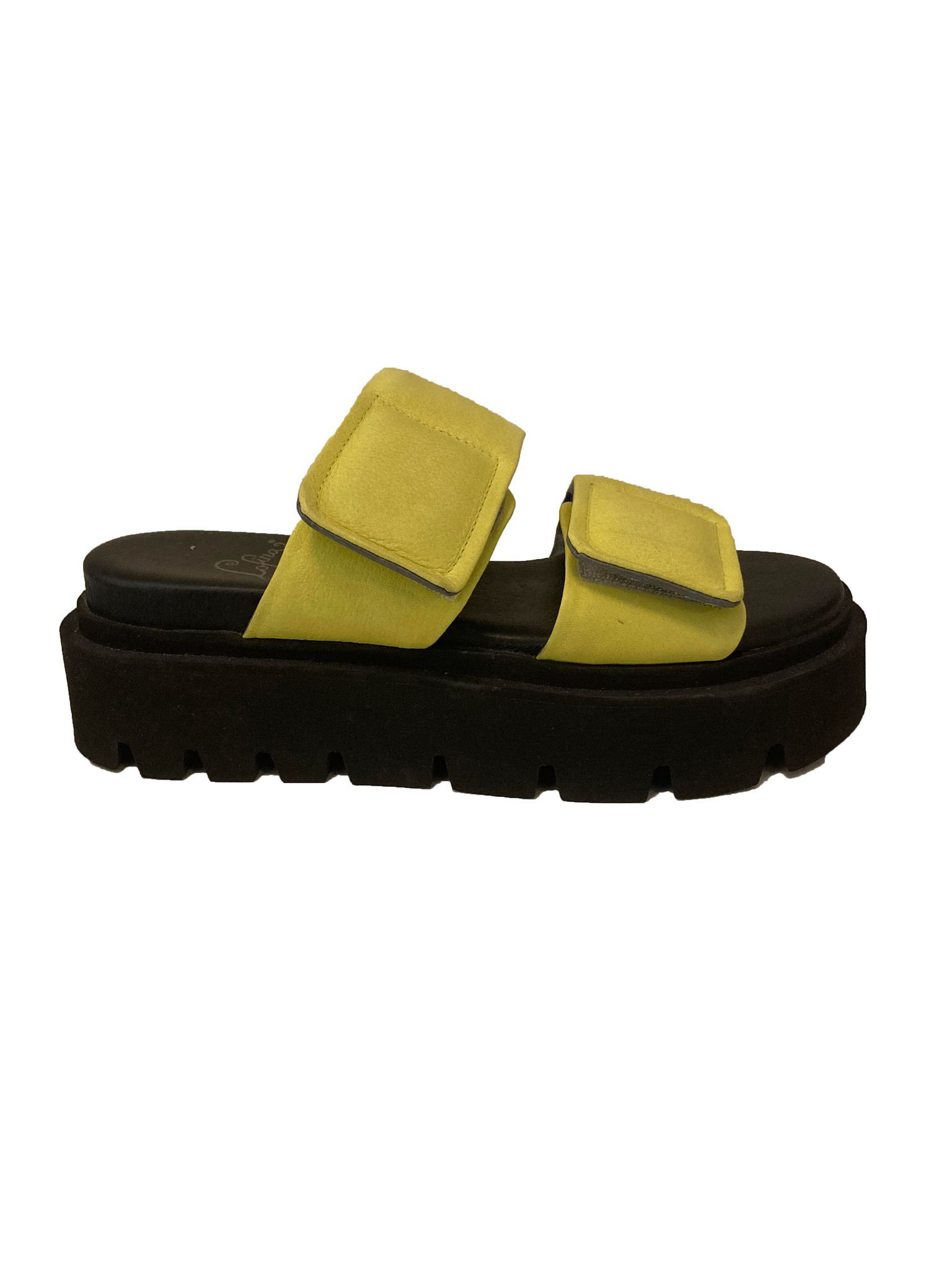 Leather Slide Sandals
