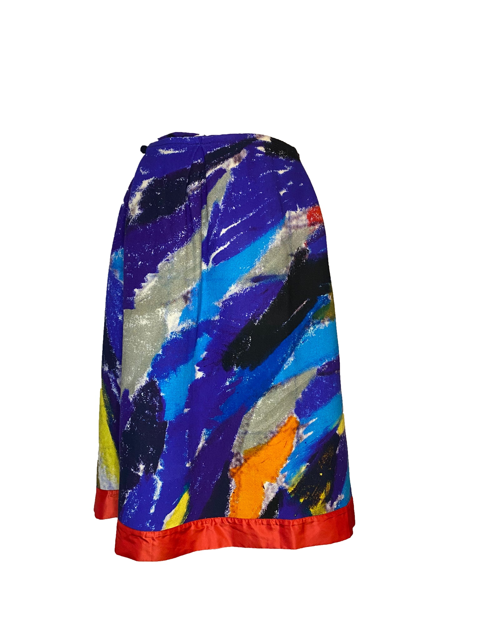Multicoloured Patterned Skirt