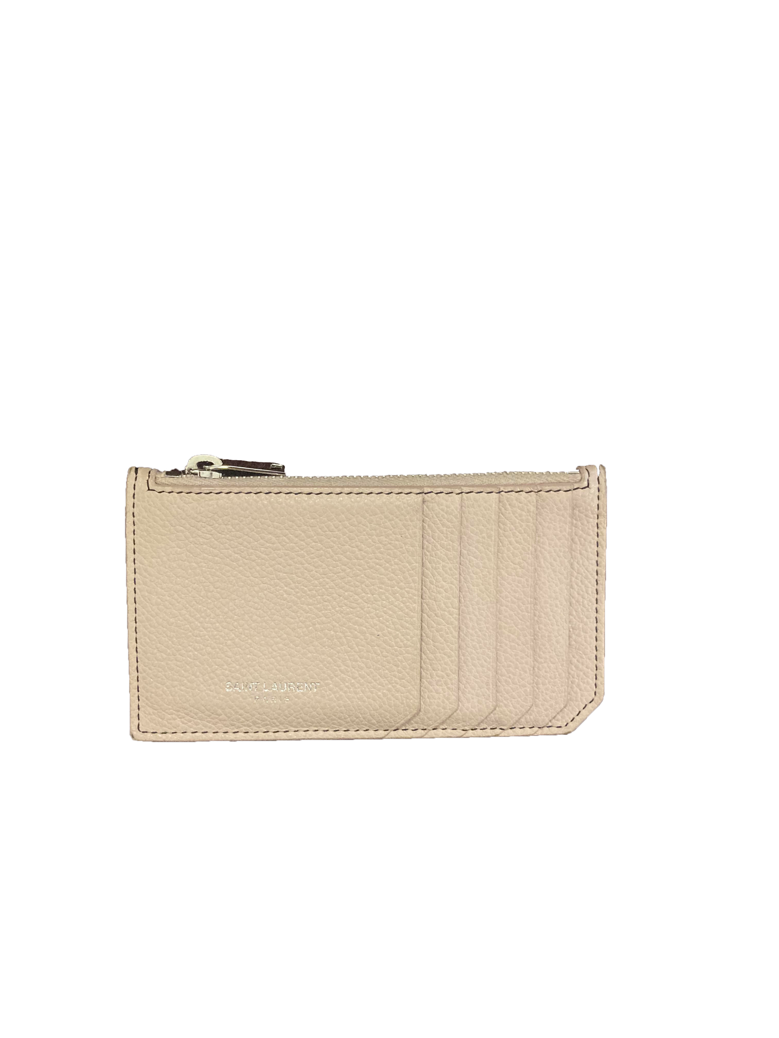 Zipped Leather Card Holder