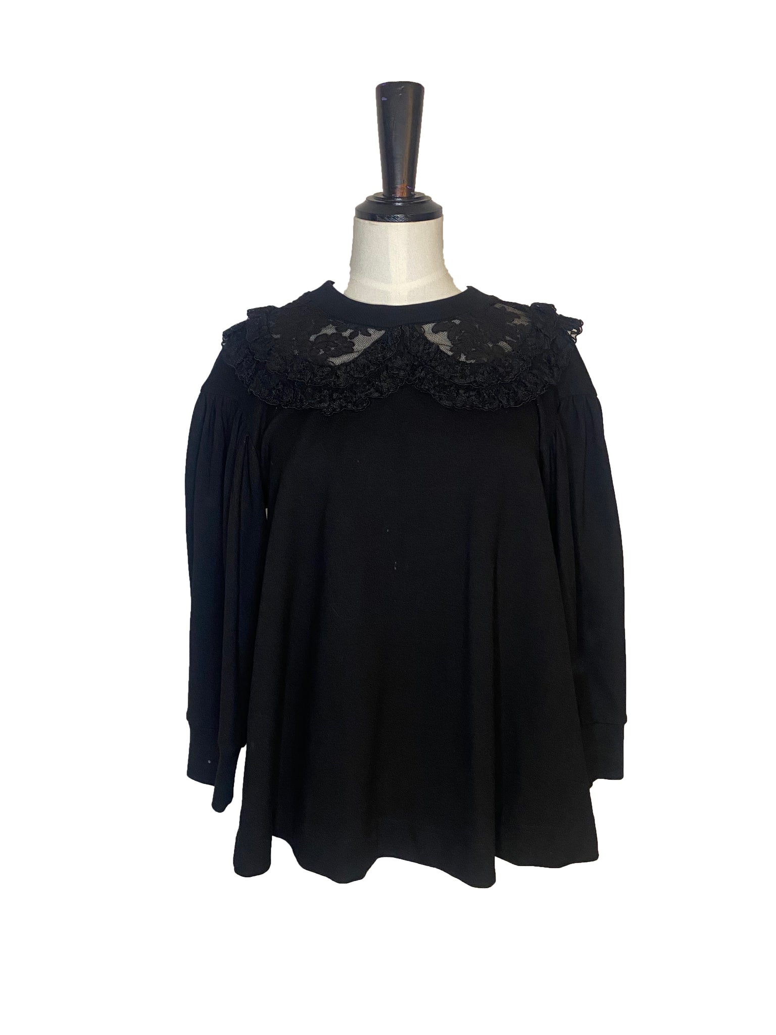 Lace Collar Top