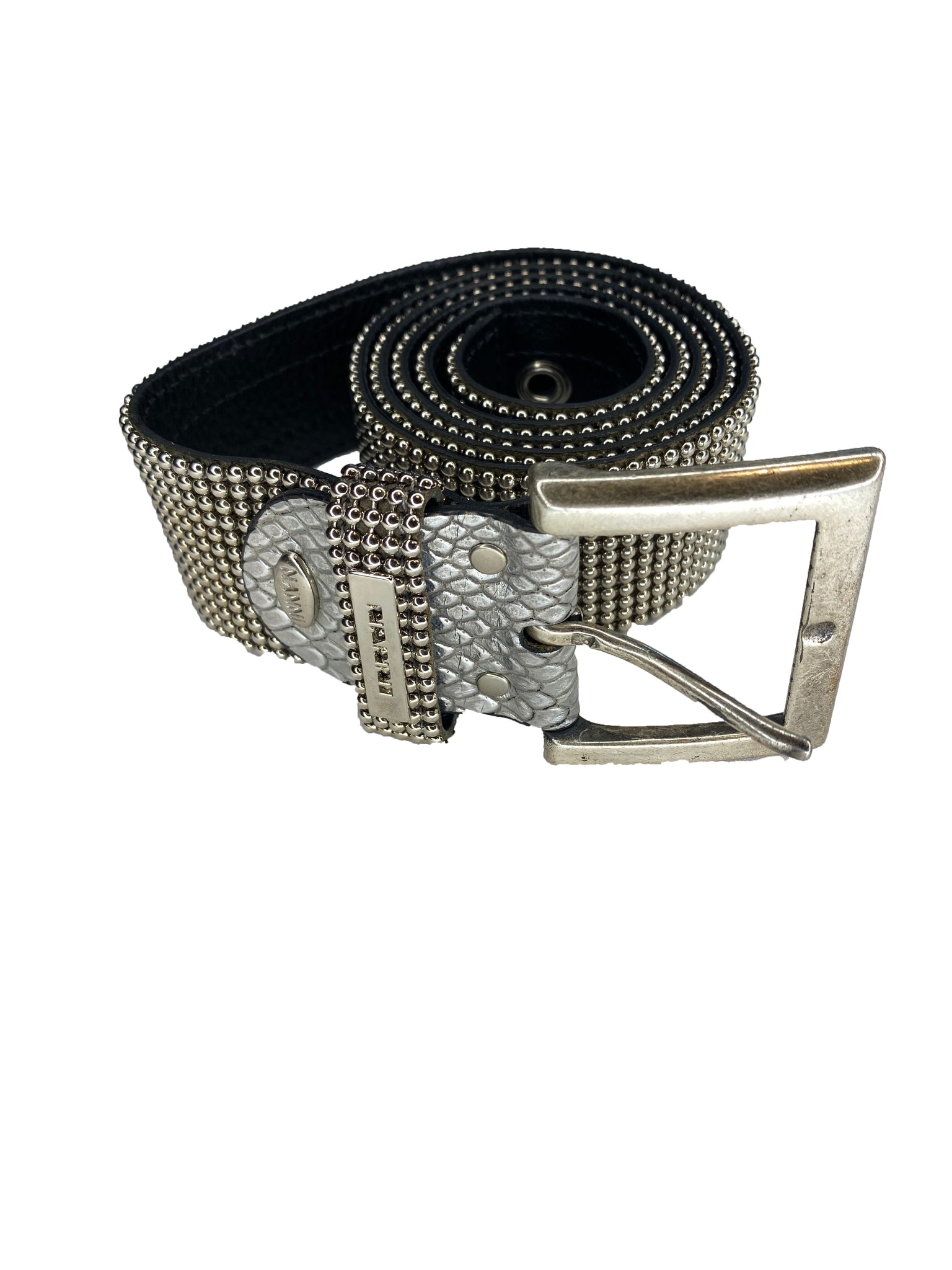 Silver Jeans Belt