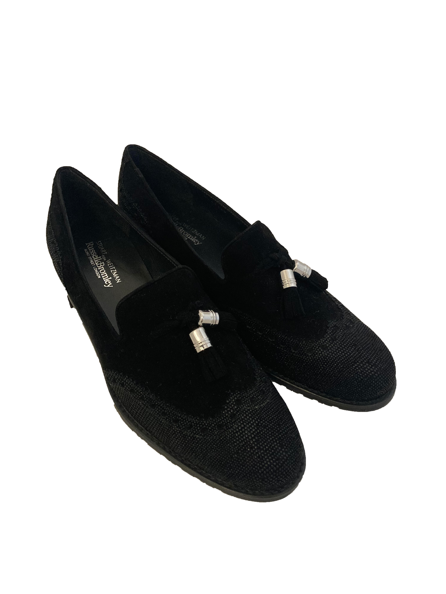 Suede Tassel Loafers