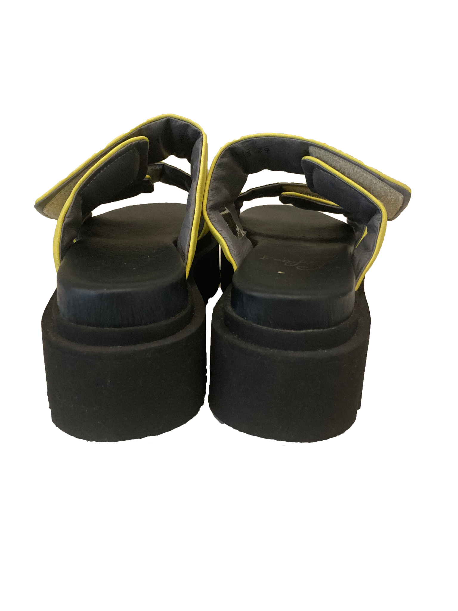 Leather Slide Sandals