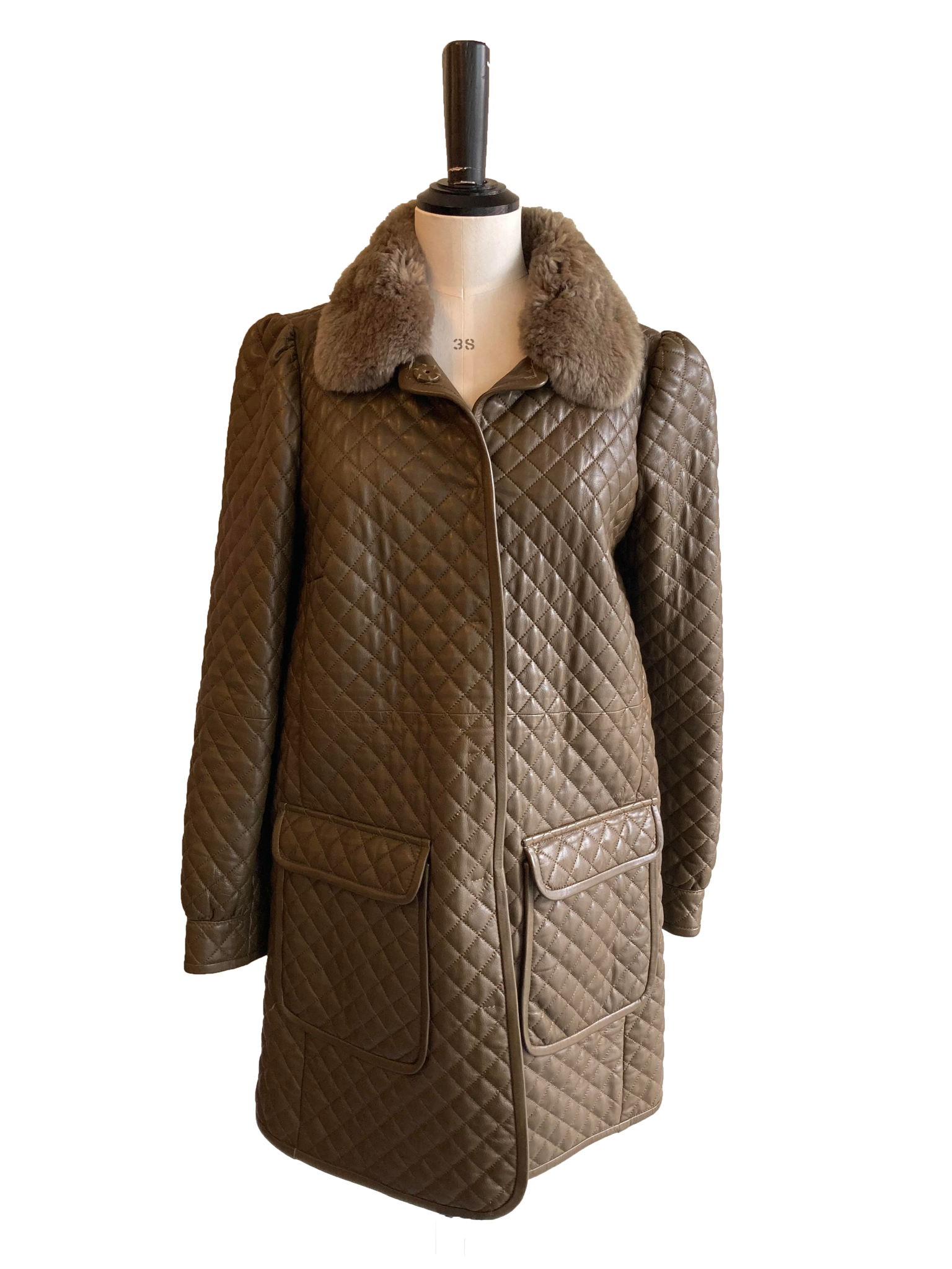 Quilted Leather Jacket