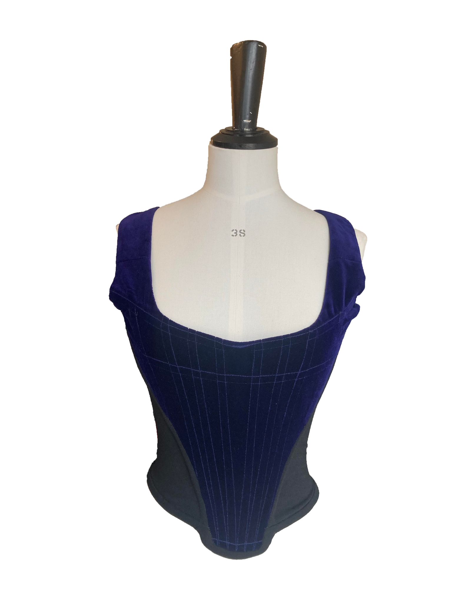 Vintage Velvet Corset