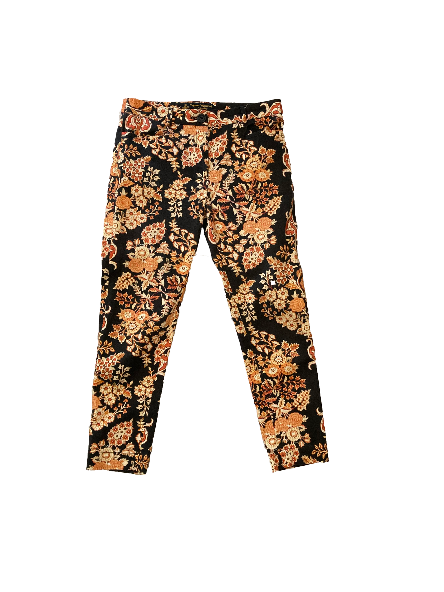 Cotton Patterned Trousers