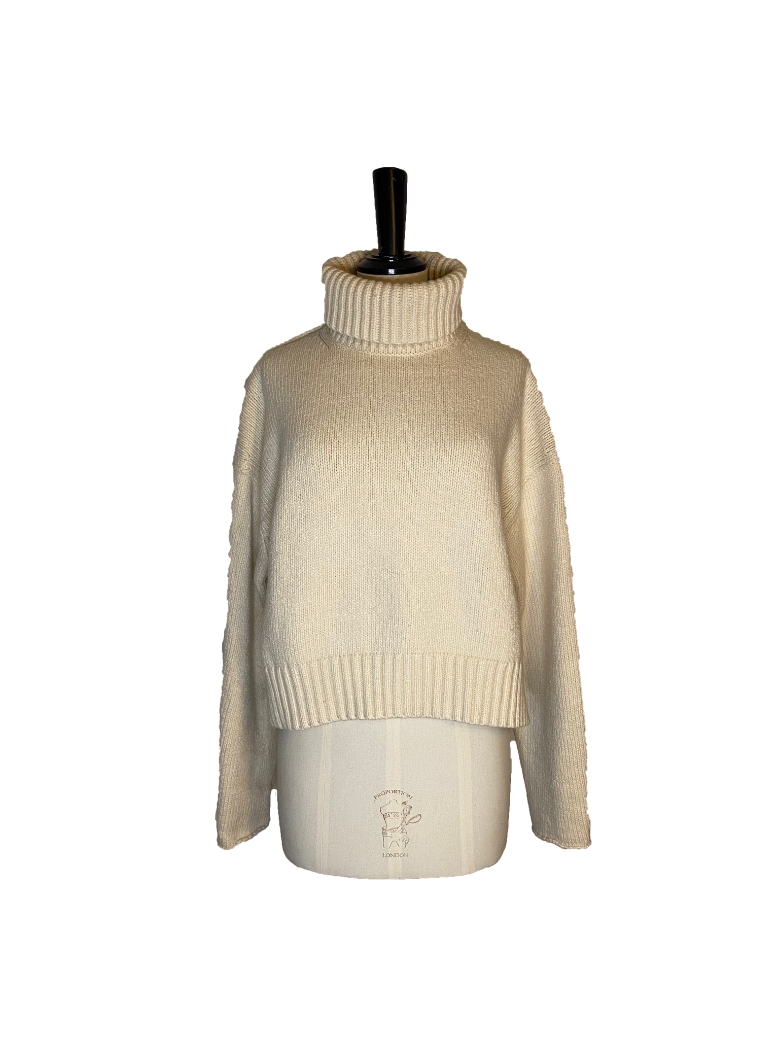 Boxy Cropped Cashmere Sweater