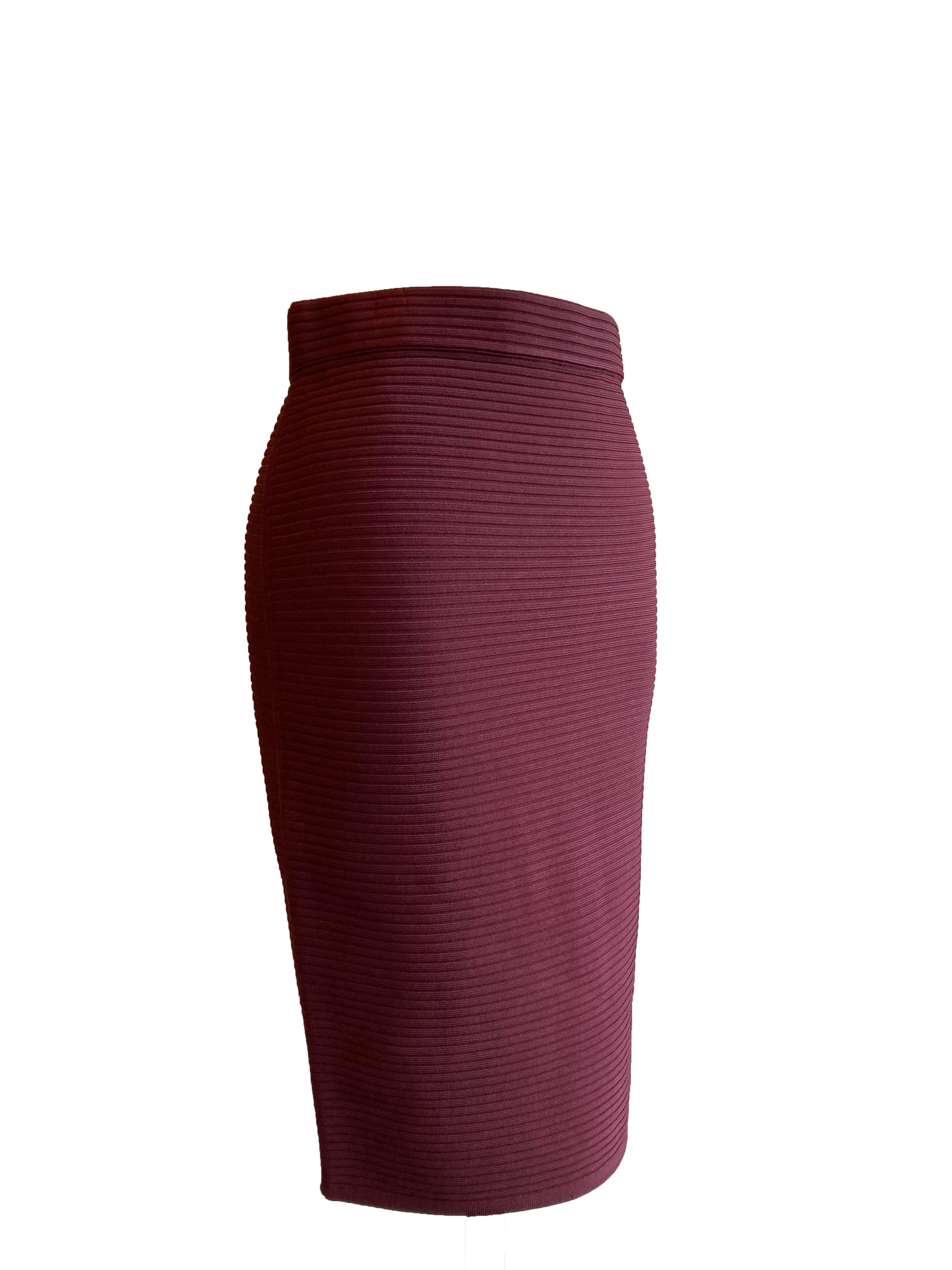 Ribbed Body Con Skirt