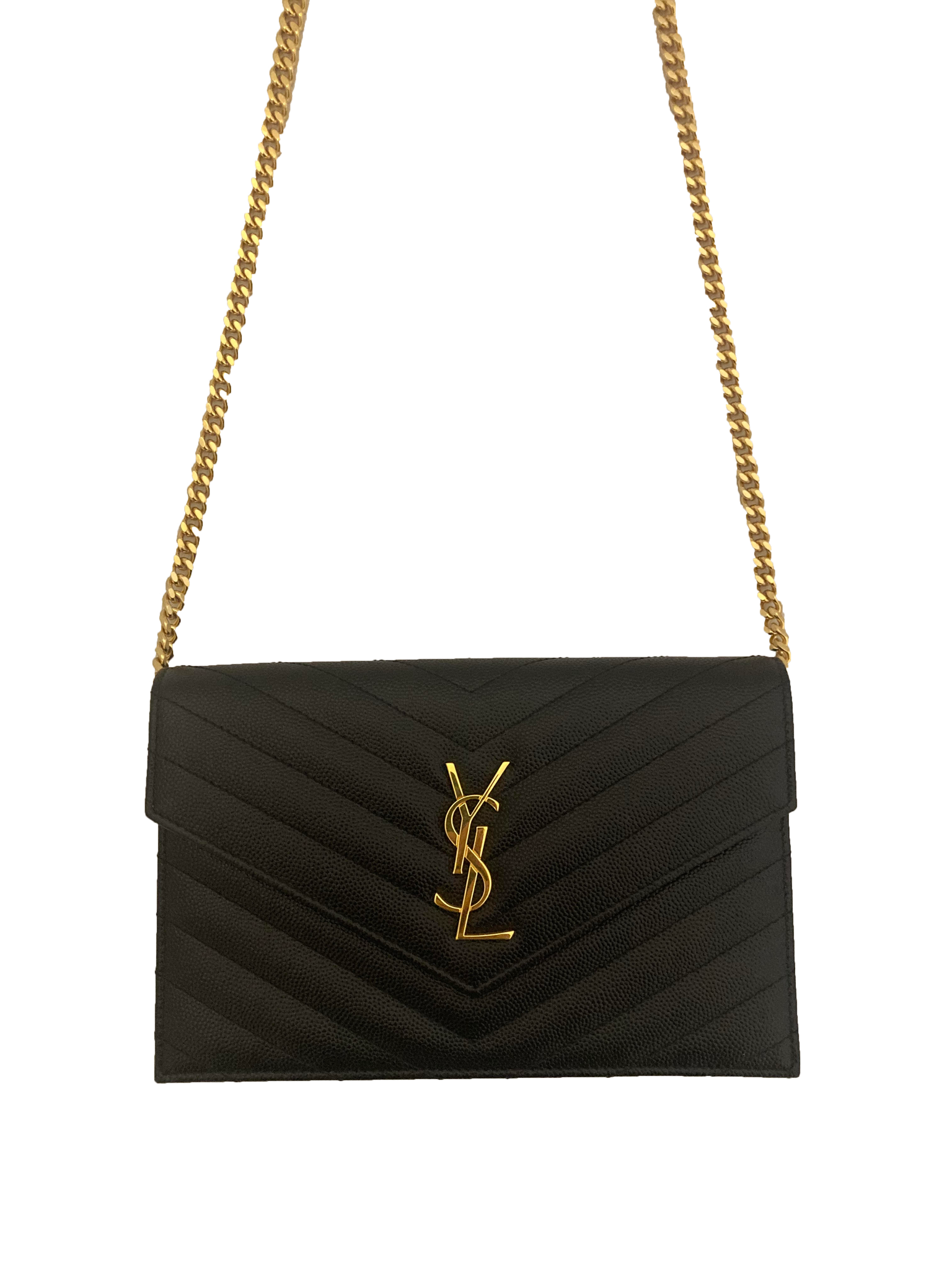 Cassandre Matelasse Envelope Chain Wallet