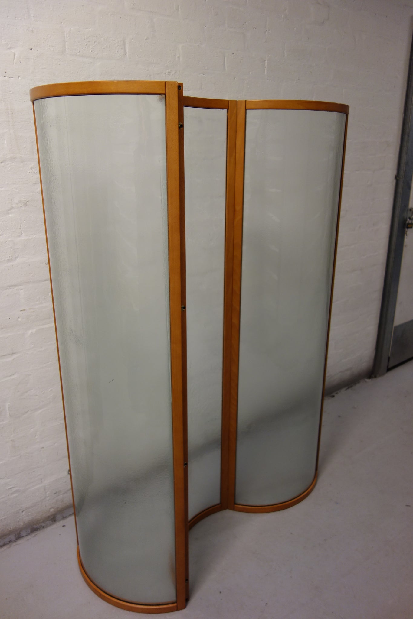 Isabella's Wardrobe Vittorio Livi for Fiam Glass Voyeur Screen by Vittorio Livi for Fiam.