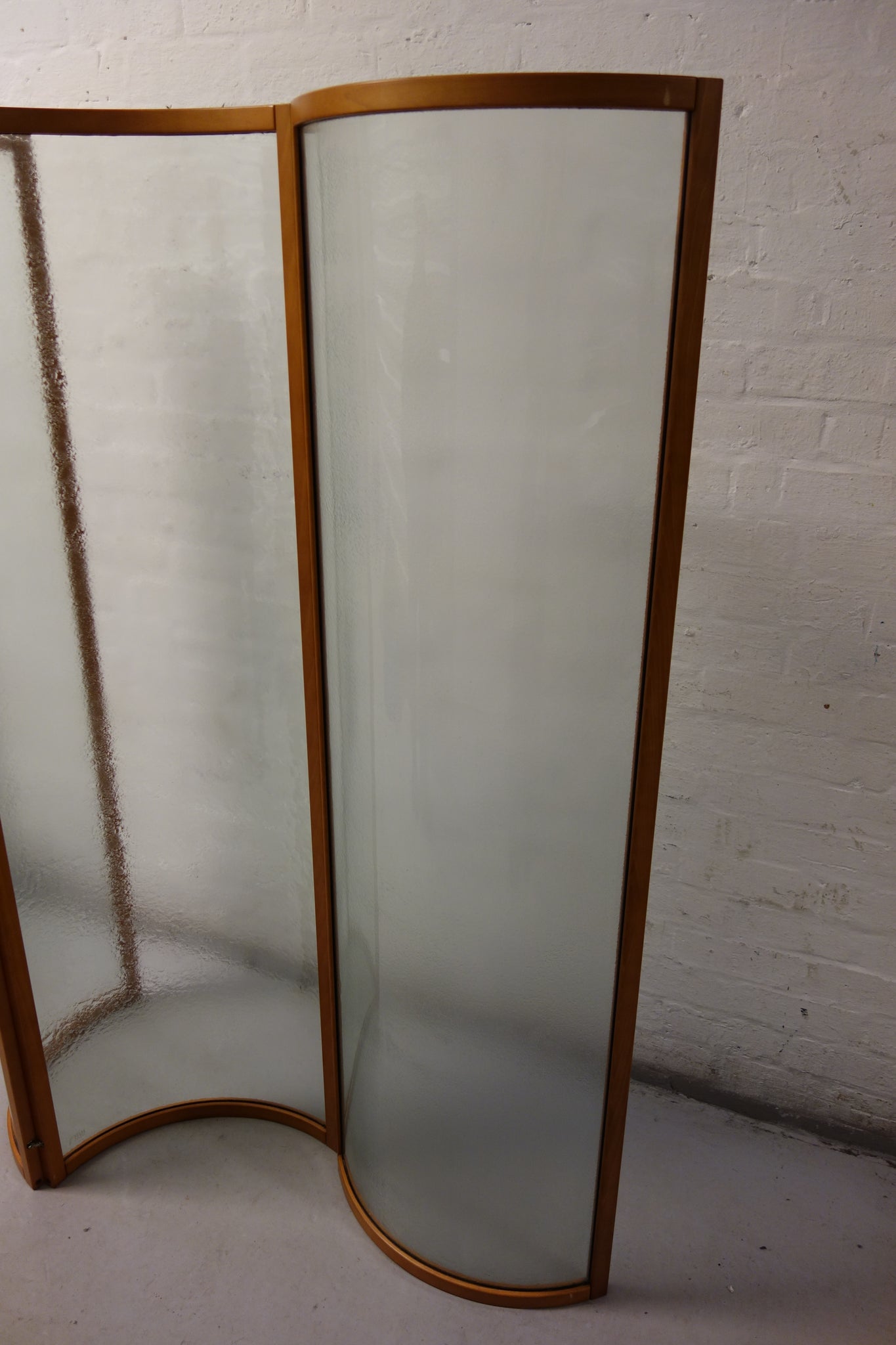 Isabella's Wardrobe Vittorio Livi for Fiam Glass Voyeur Screen by Vittorio Livi for Fiam.