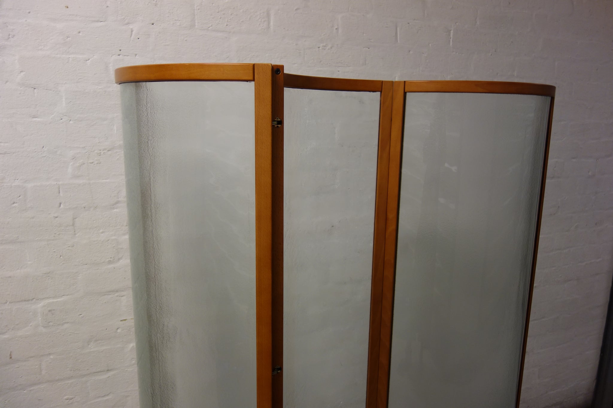 Isabella's Wardrobe Vittorio Livi for Fiam Glass Voyeur Screen by Vittorio Livi for Fiam.