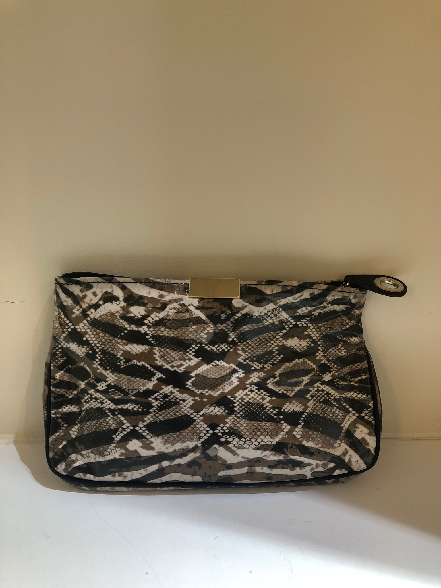 Isabella's Wardrobe Jimmy Choo Animal Print Clutch.